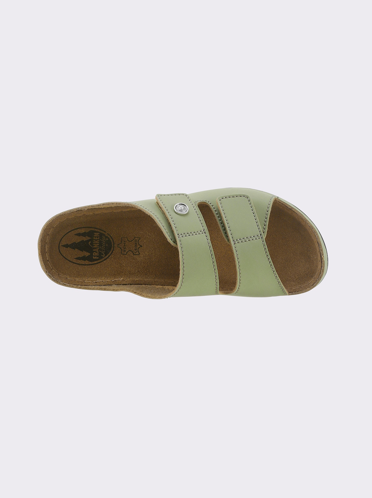 Franken Schuhe Slip in-skor - pistasch