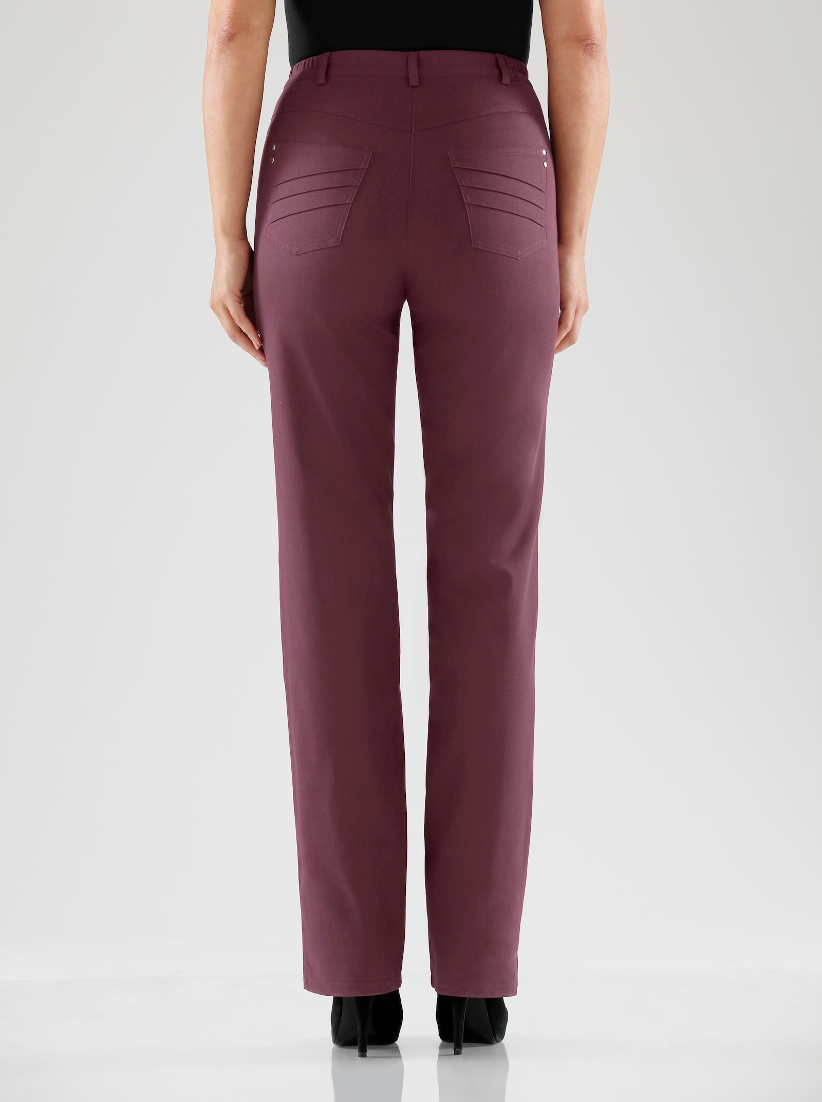 Cosma Funktionshose schmutzabweisend und knitterarm - bordeaux