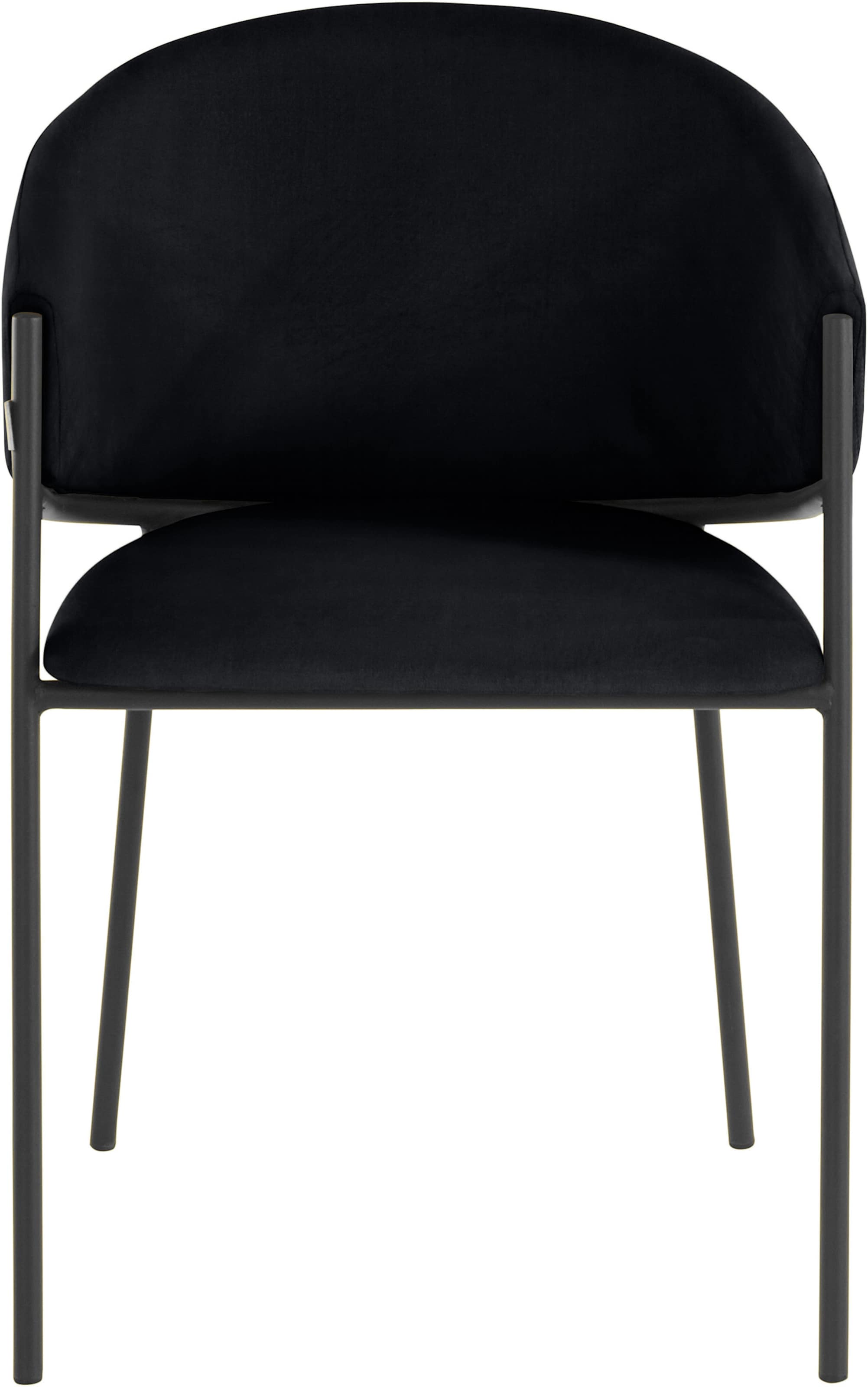 tu te  günstig Kaufen-Armlehnstuhl in schwarz von andas. Armlehnstuhl in schwarz von andas <![CDATA[andas – Reduziert, minimalistisches Wohnen im Scandic Stil, Sitz und Rücken gepolstert, Mit schwarzen Metallgestell, In verschiedenen Farbvarianten erhältlich, Gesam