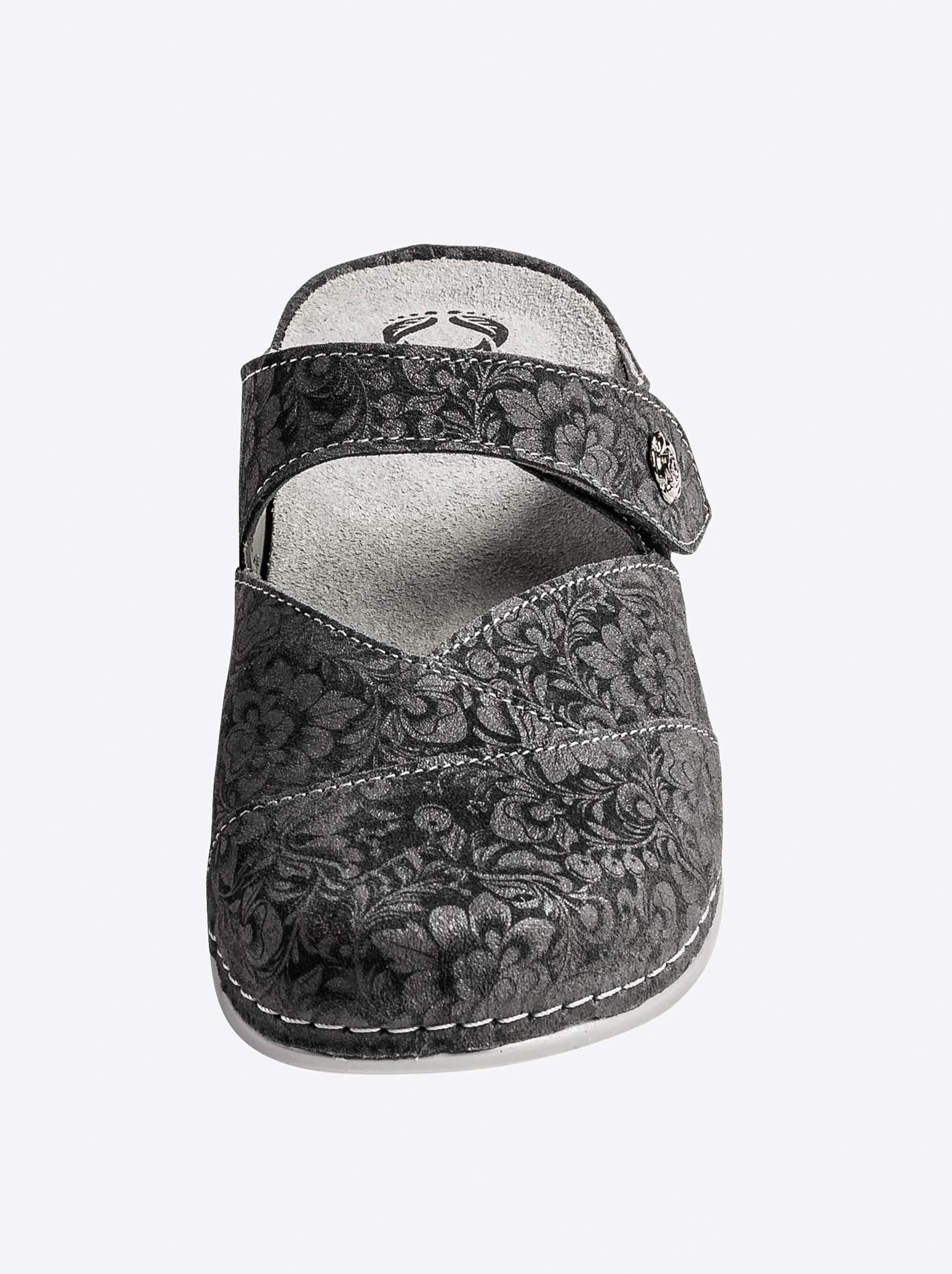 Schuhe Hausschuhe Mubb Hausschuhe in grau 