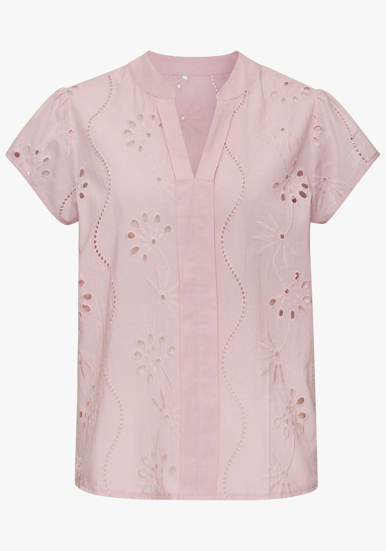 Buffalo Kanten blouse - mauve