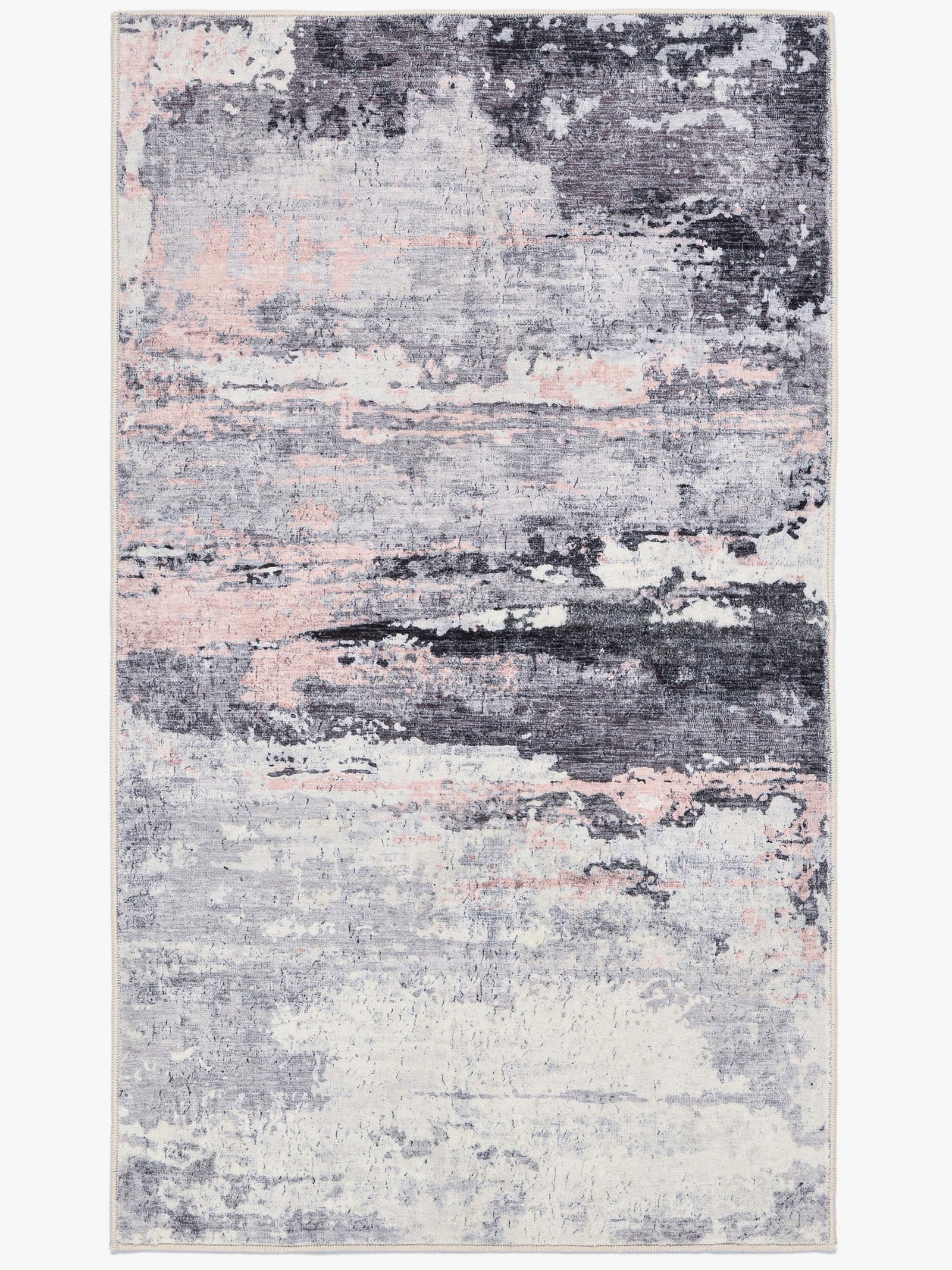 Theko Badematte - rosa-bunt