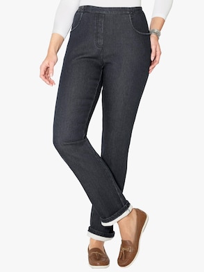Thermo-Jeans - black-denim