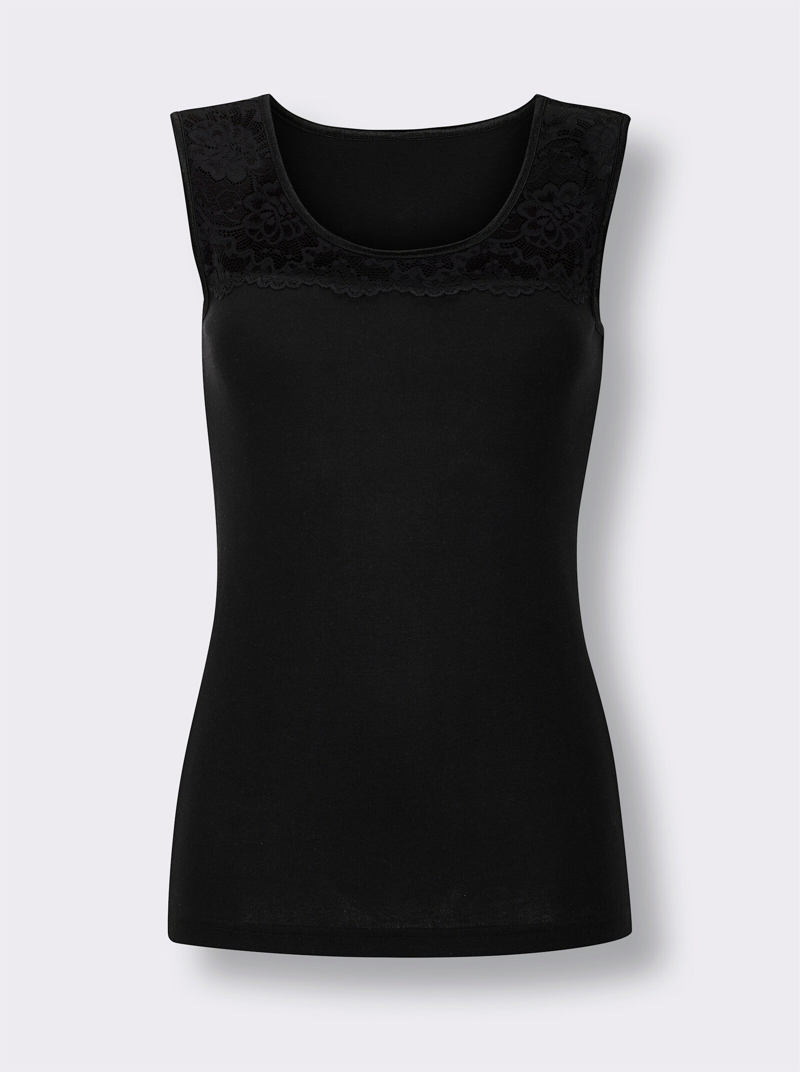 wäschepur Blazershirt - schwarz