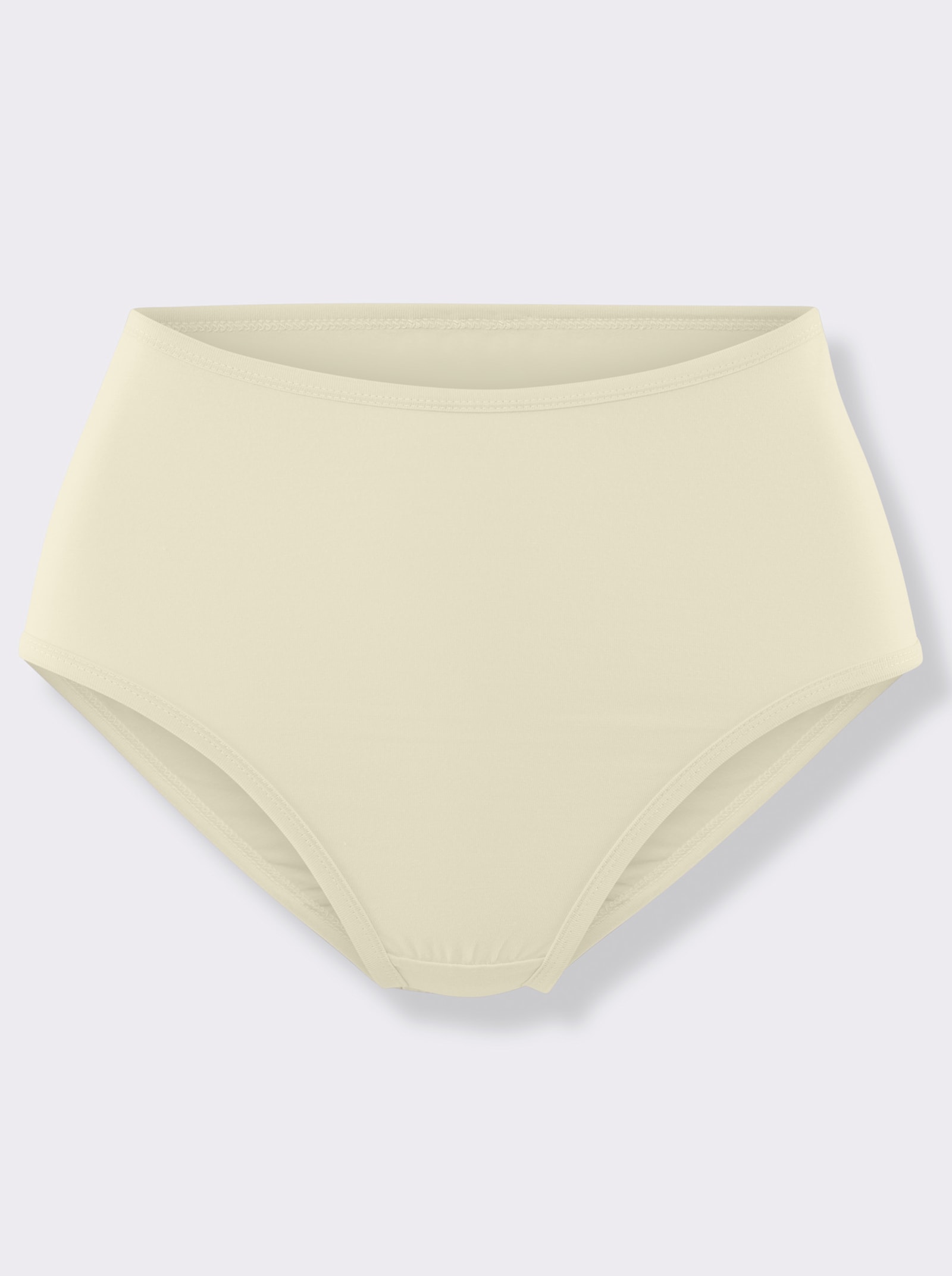 wäschepur Nohavičky, zvýšený pás, elastické lemy - strieborná + ružová + šampanská