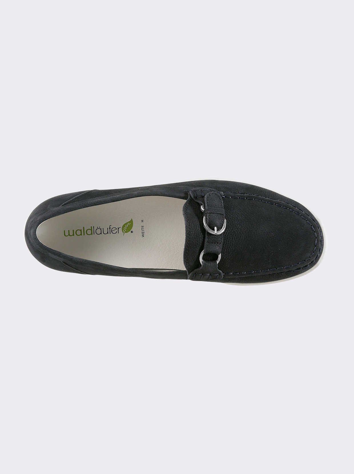 Waldläufer Slipper - nachtblau