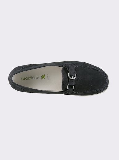 Waldläufer Slipper - nachtblau