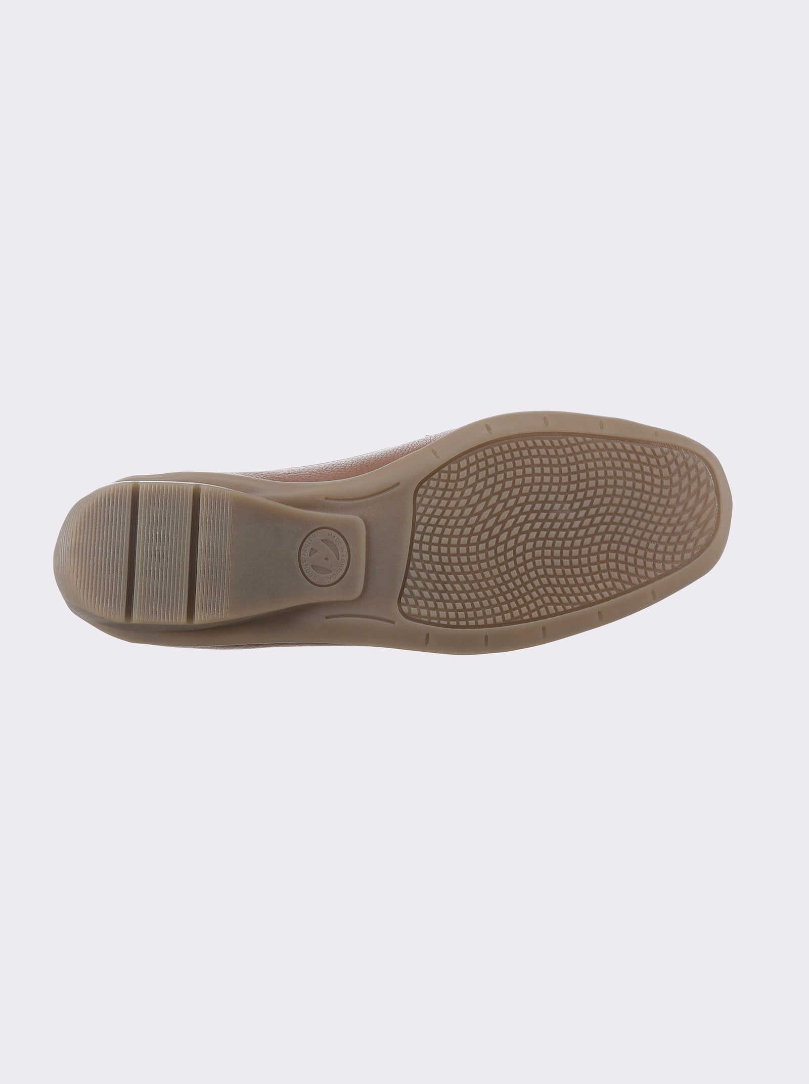 airsoft comfort+ Slipper mit besonders flexibler Laufsohle - cognac