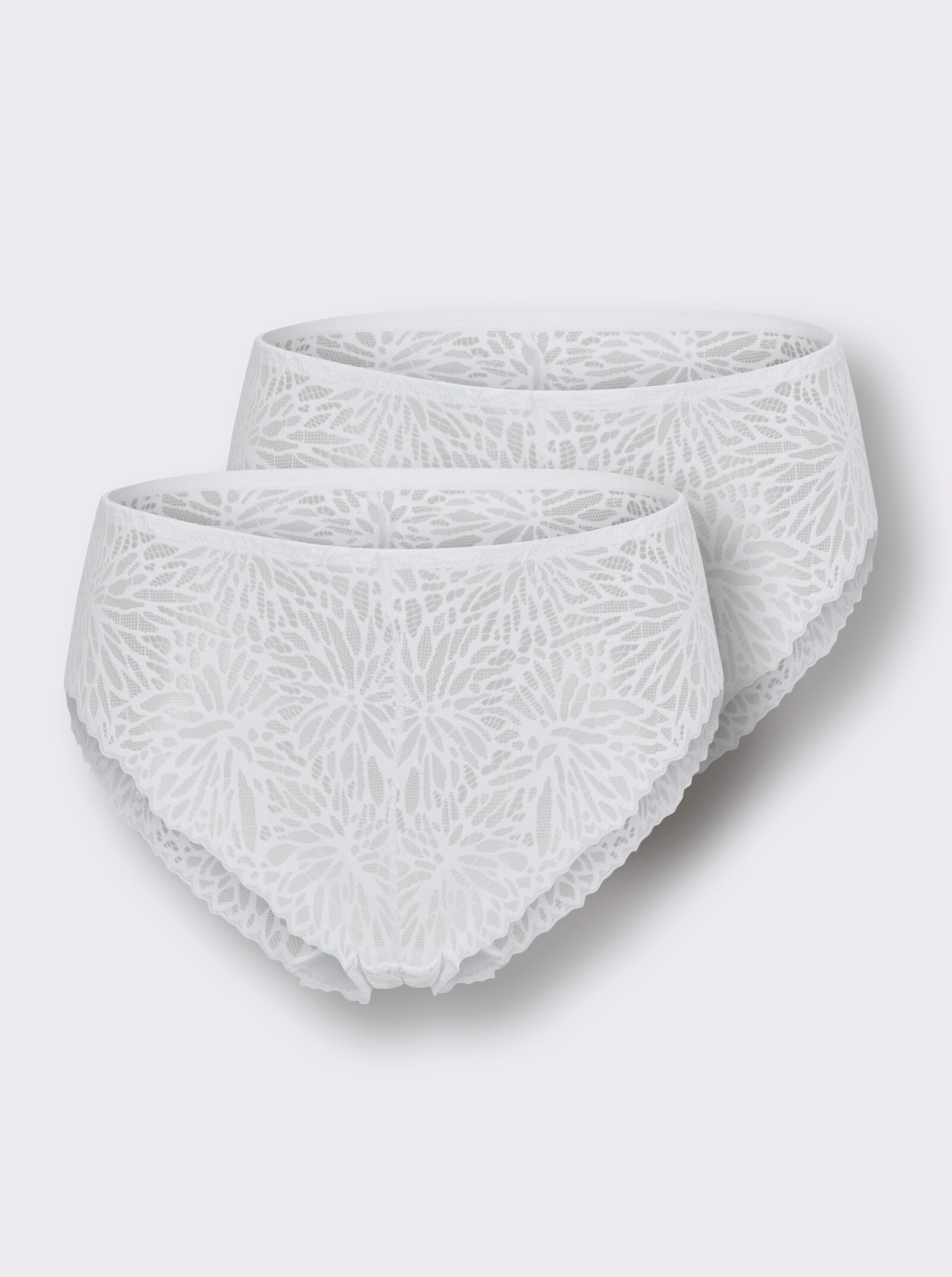 wäschepur Jazzpants mit elastischem Gummibund - weiß