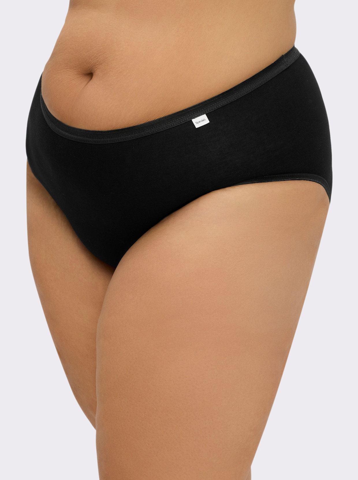 Speidel Hüftslip mit elastischen Abschlüssen - schwarz