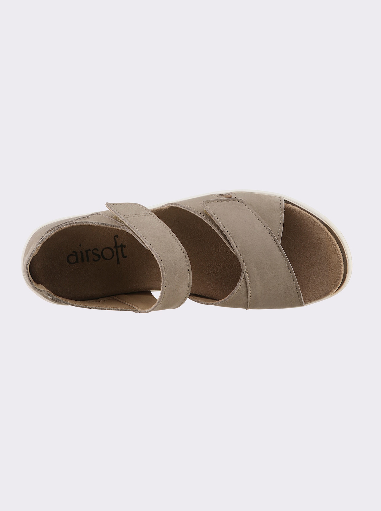 airsoft comfort+ Sandalen - taupe
