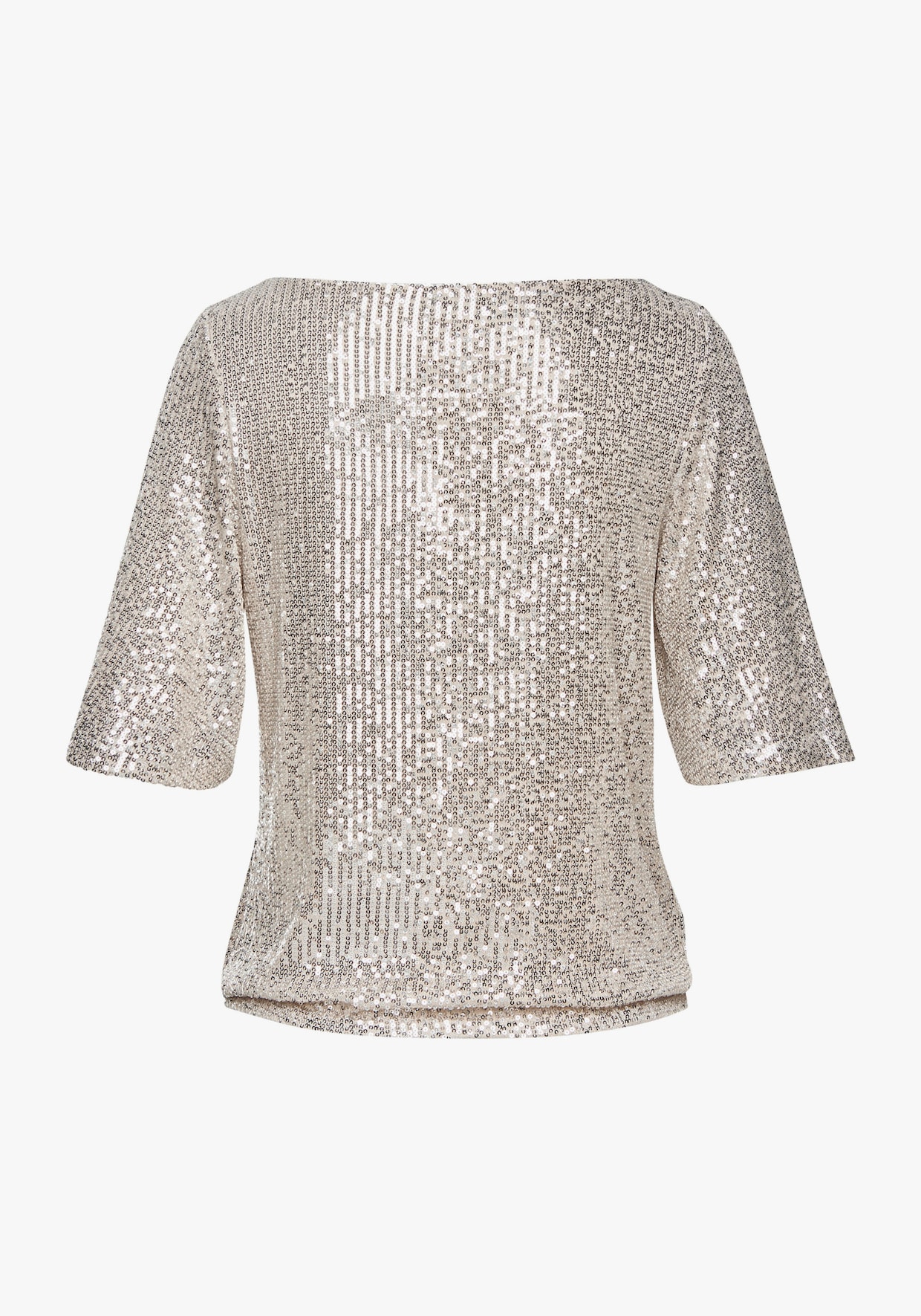 LASCANA Paillettenshirt - champagner