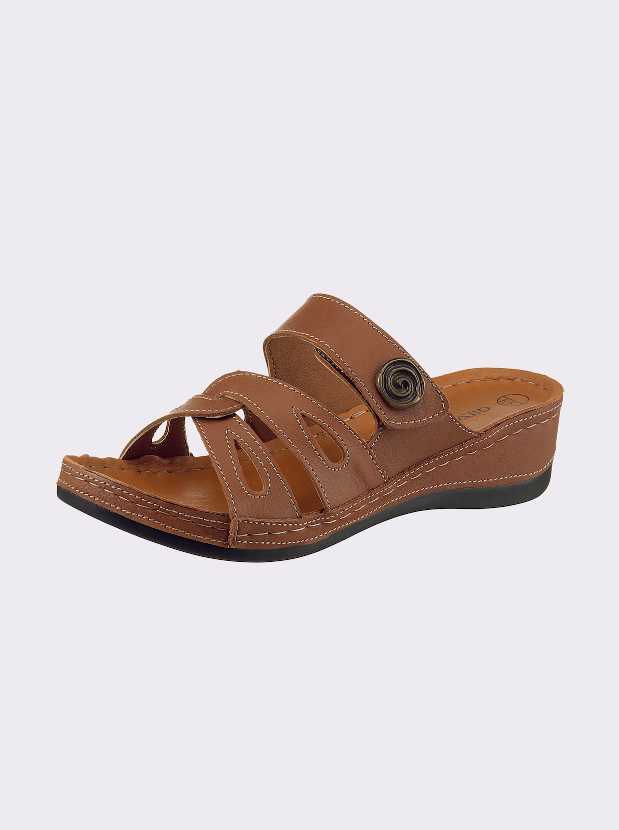airsoft modern+ Pantolette - cognac