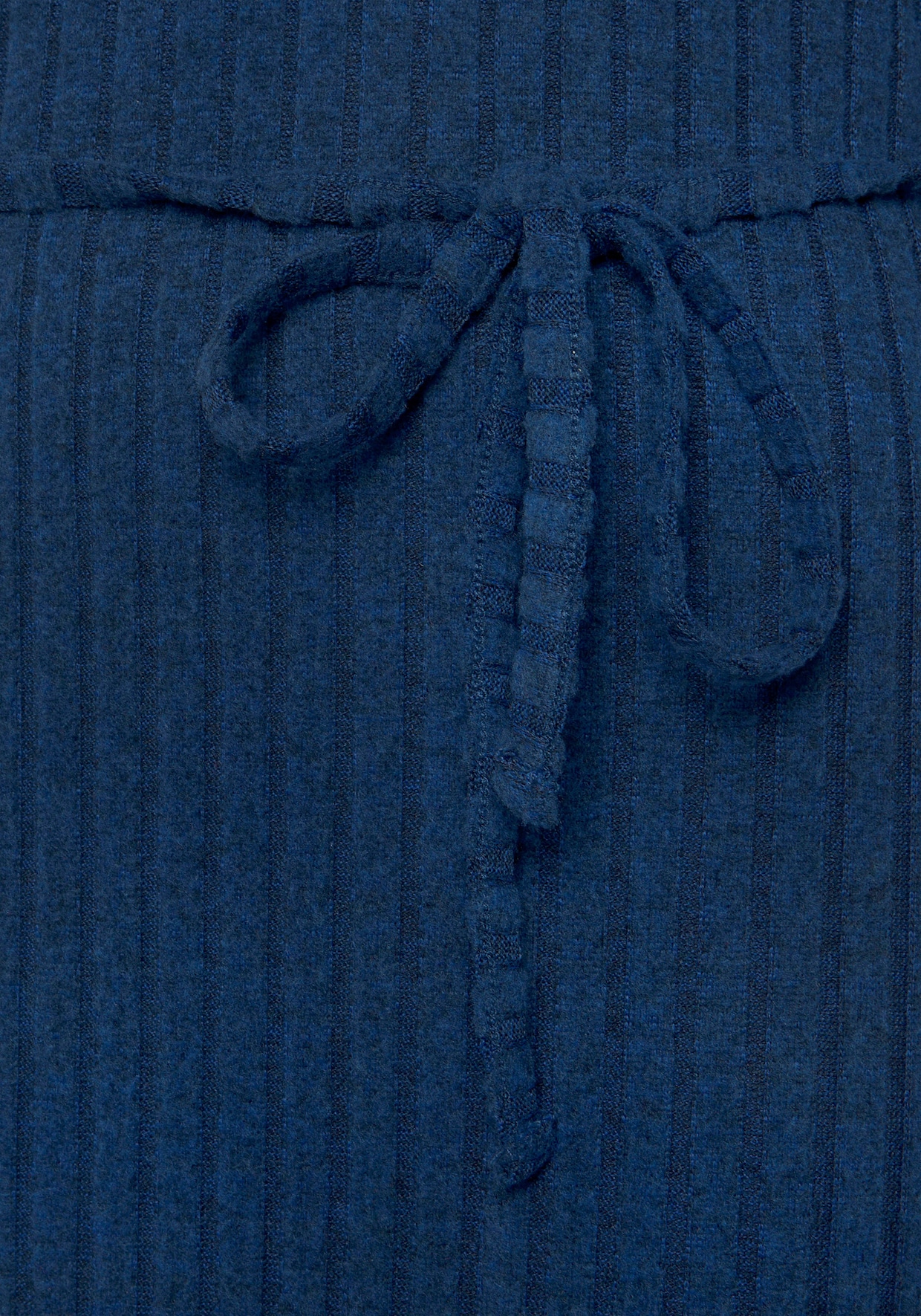 LASCANA Robe en matière sweat - bleu chiné