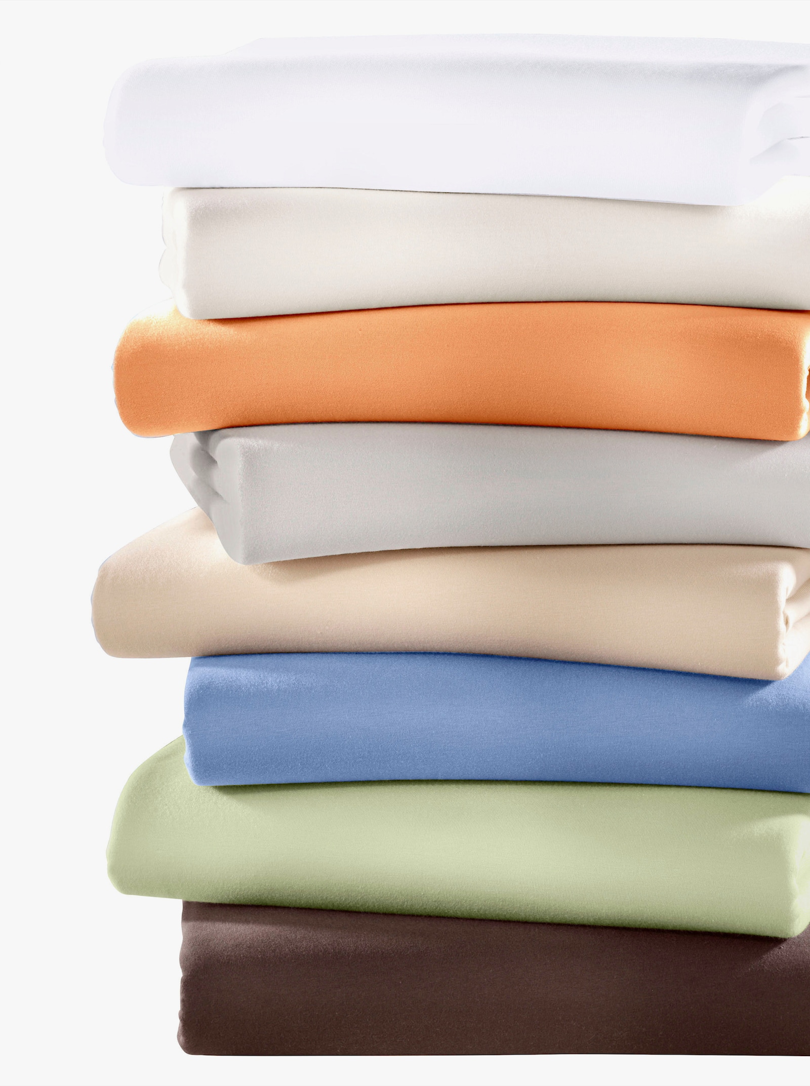 Biberna Spannbetttuch - ecru