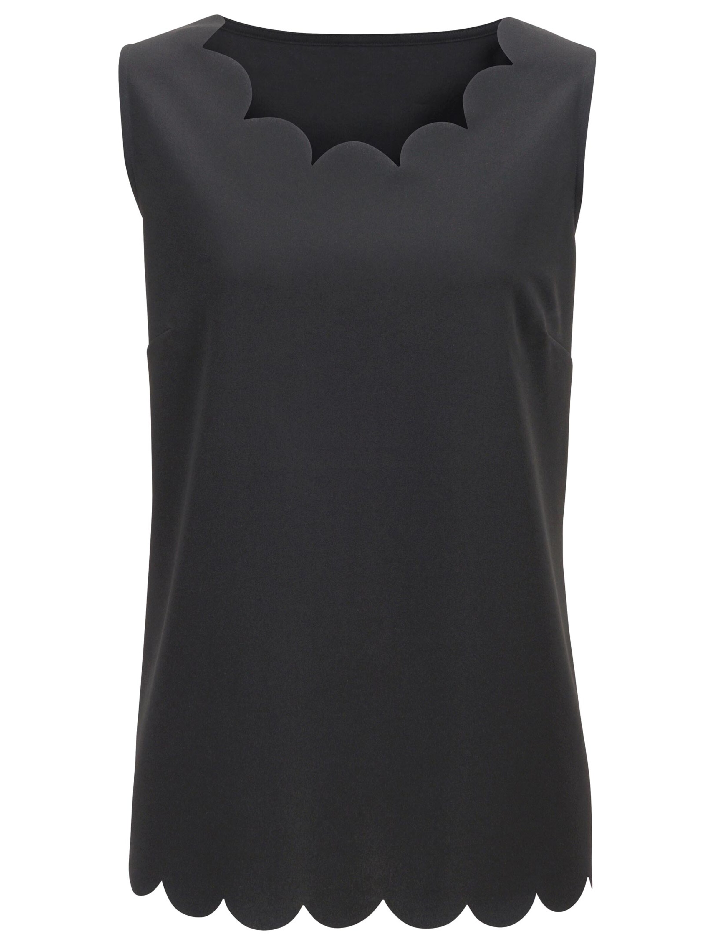 Blusentop - schwarz