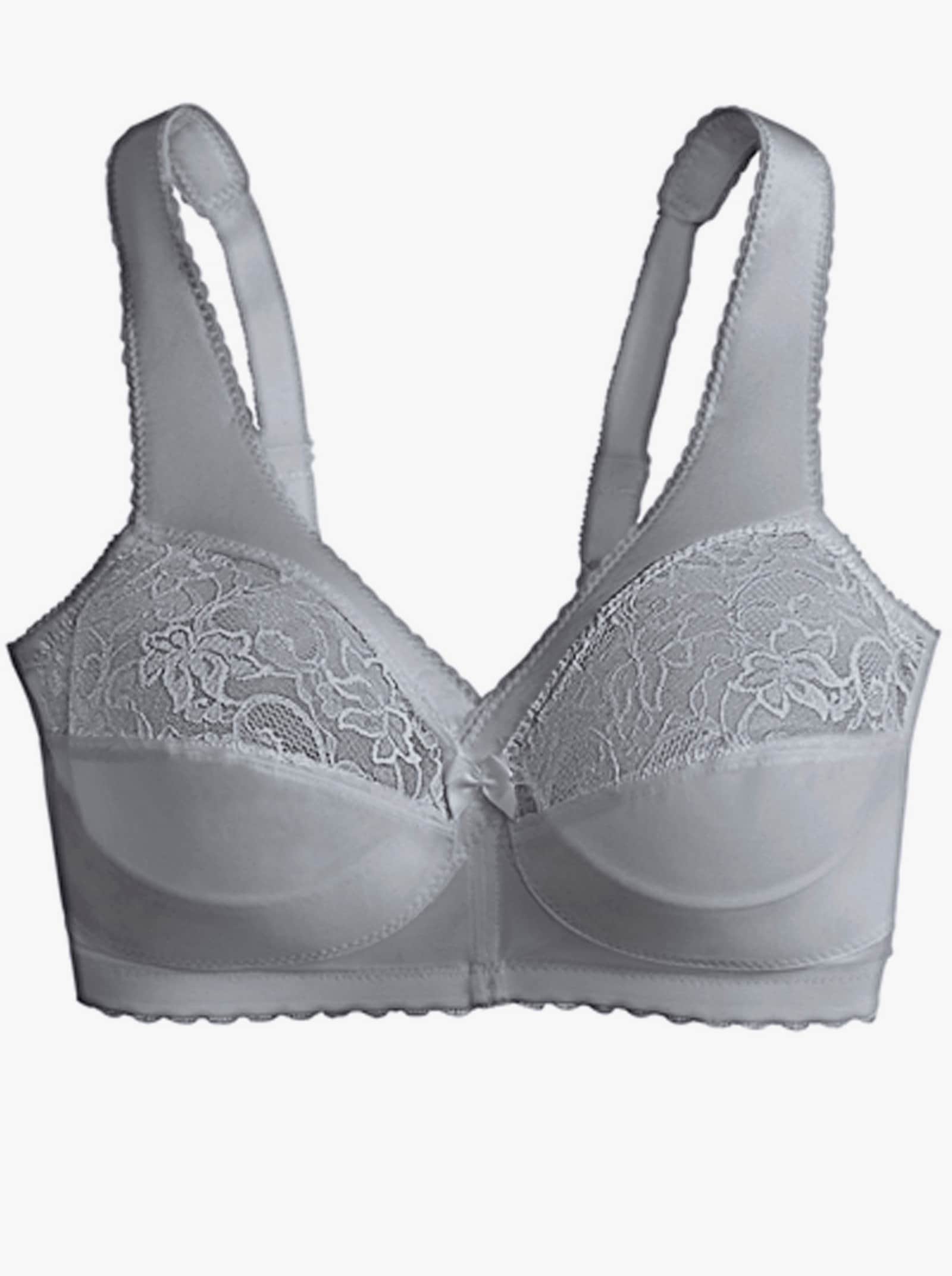 Glamorise Soutien-gorge confort sans armatures avec renforts - gris argenté