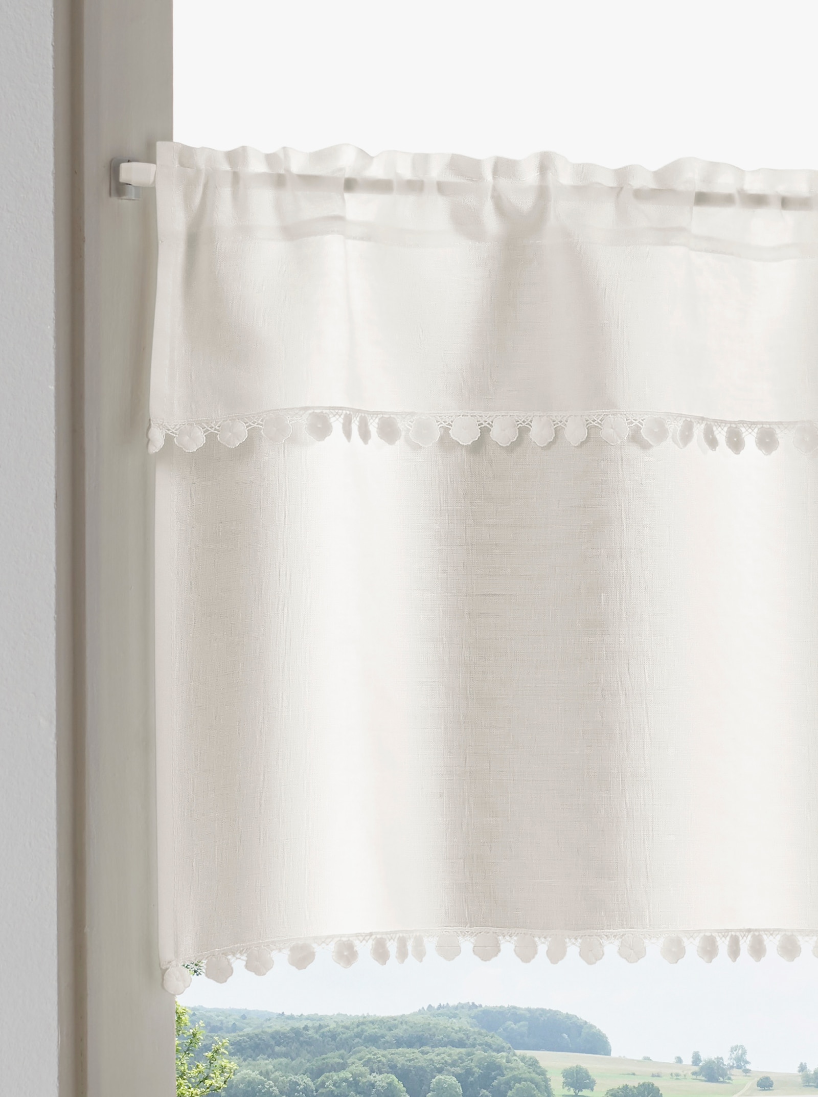 heine home Querbehang - offwhite