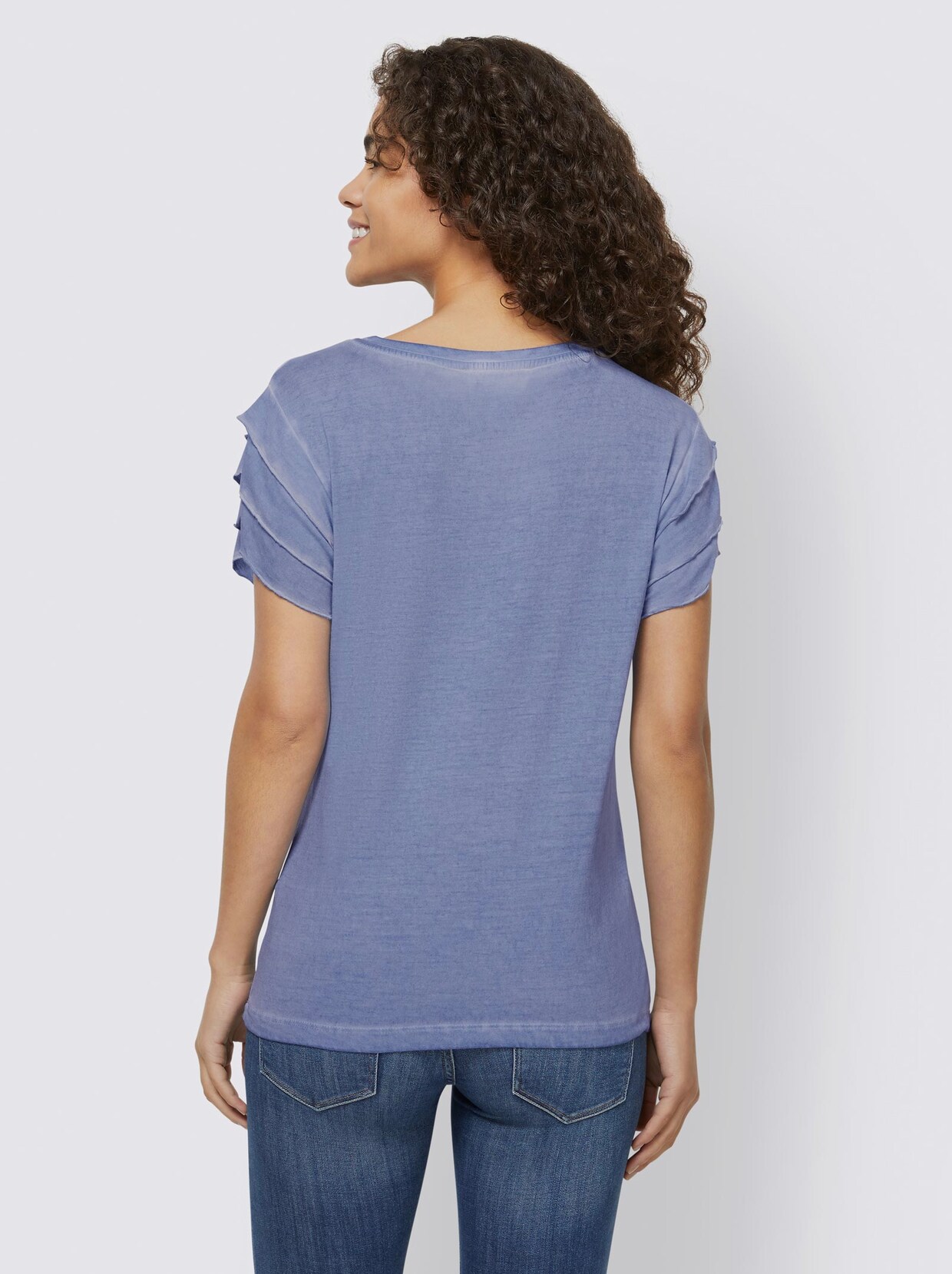Linea Tesini Shirt - himmelblau