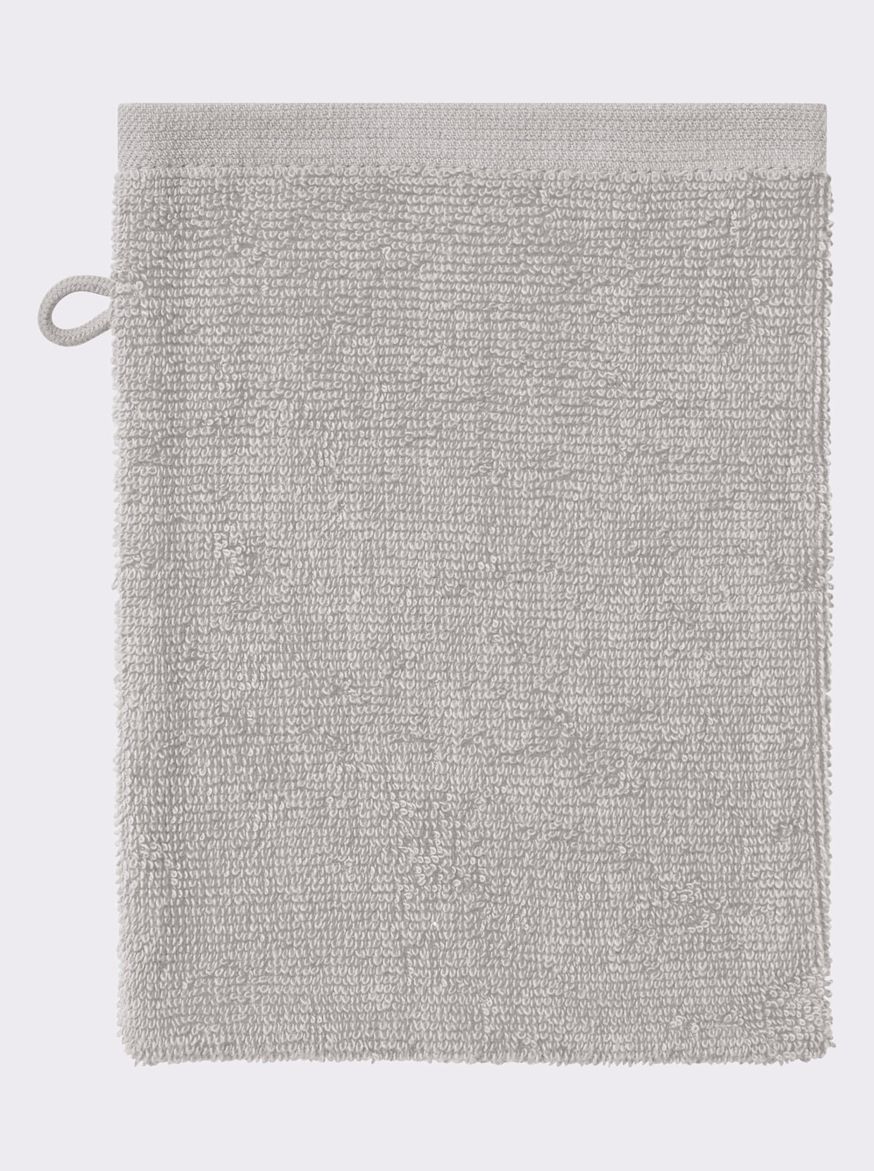 wäschepur Handdoek - lichtgrijs