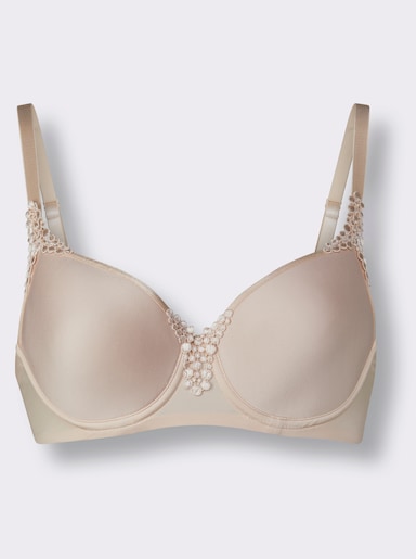 Viania T-Shirt-BH mit Bügel mit Spacer-Cups - elfenbein