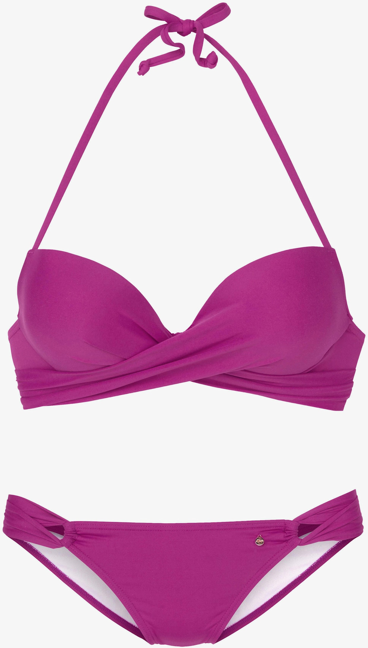 s.Oliver Bikini push-up - fuchsia