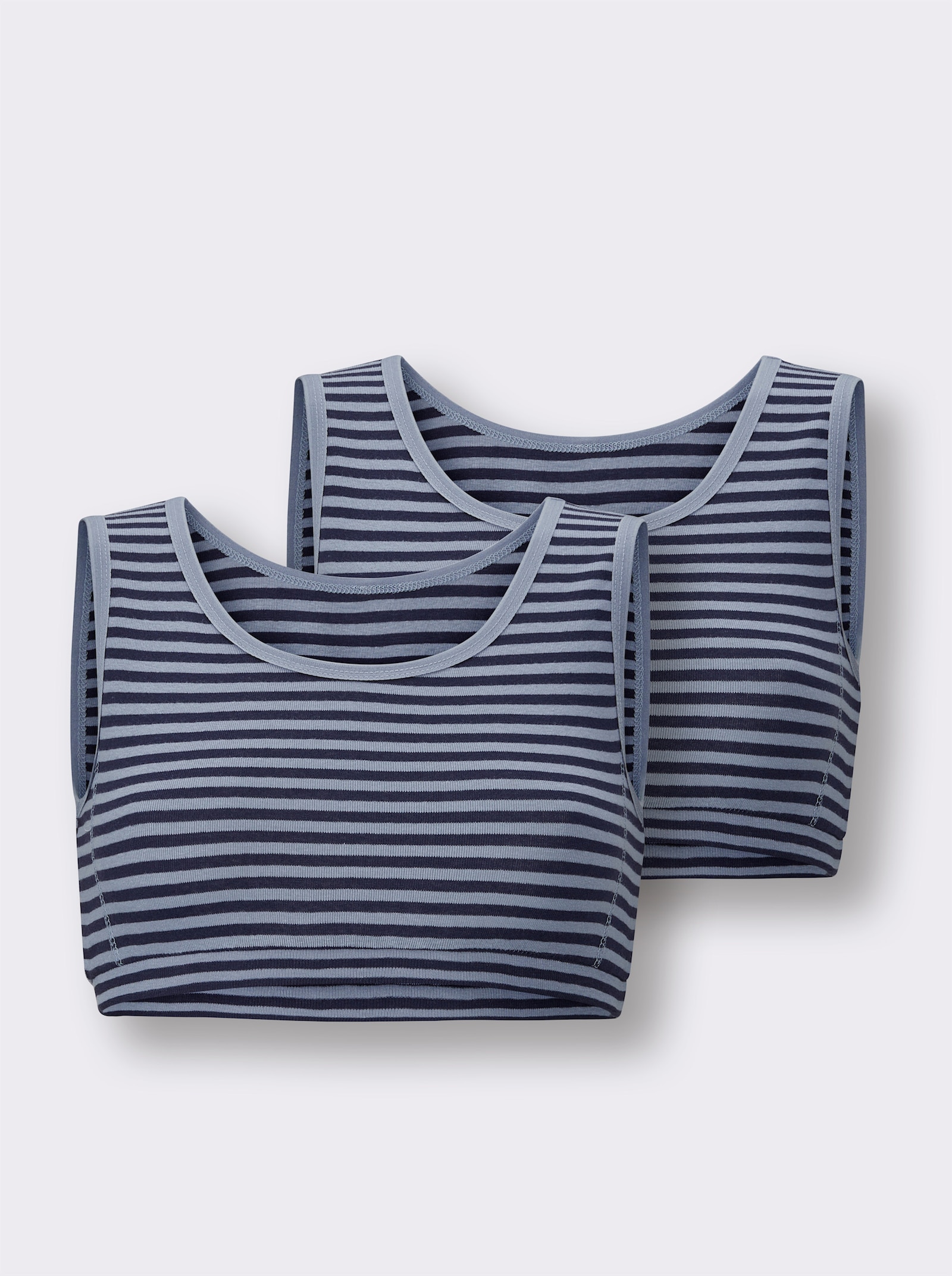 wäschepur Bustier - marine gestreept