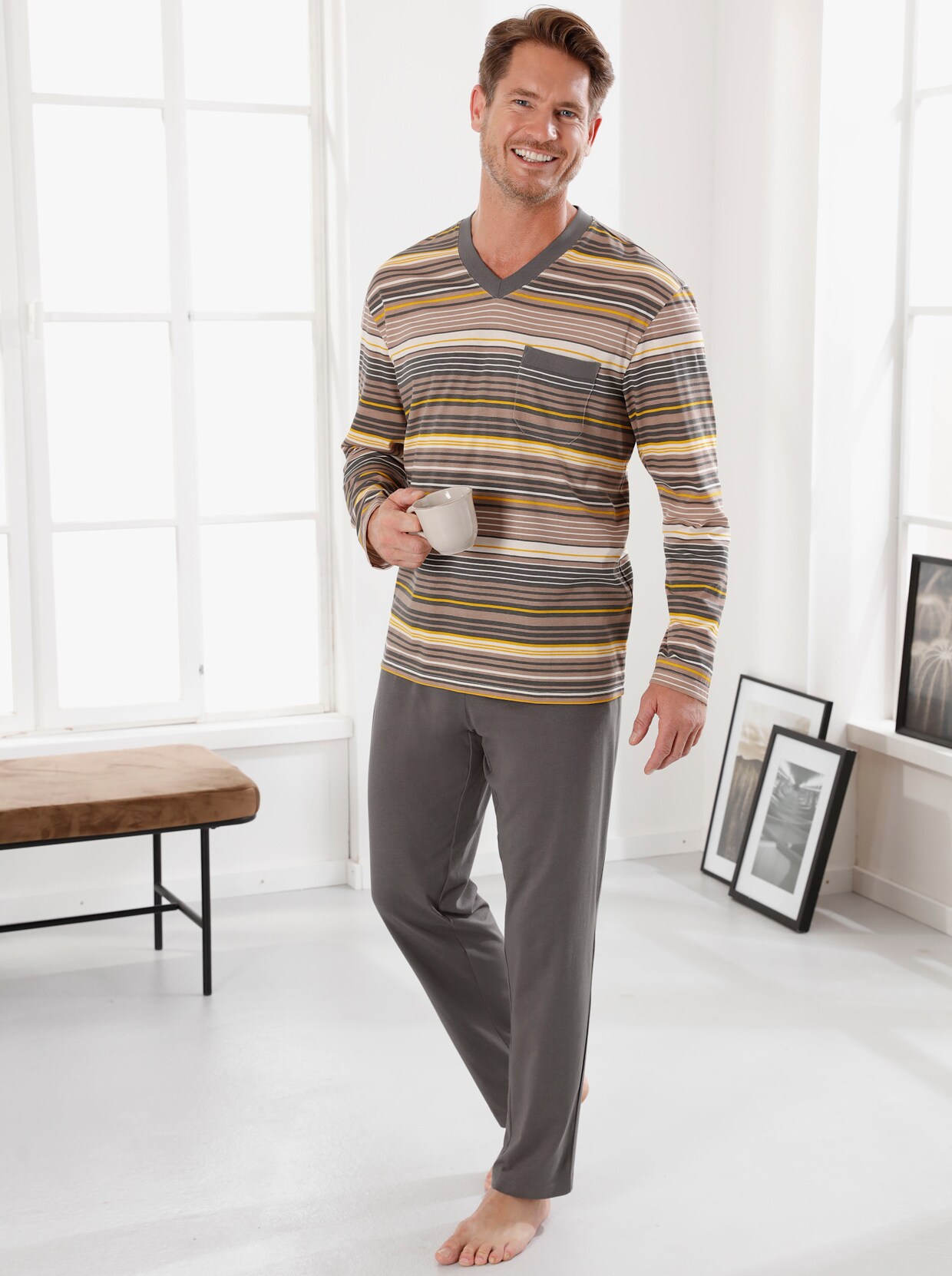 Pyjama - taupe-beige