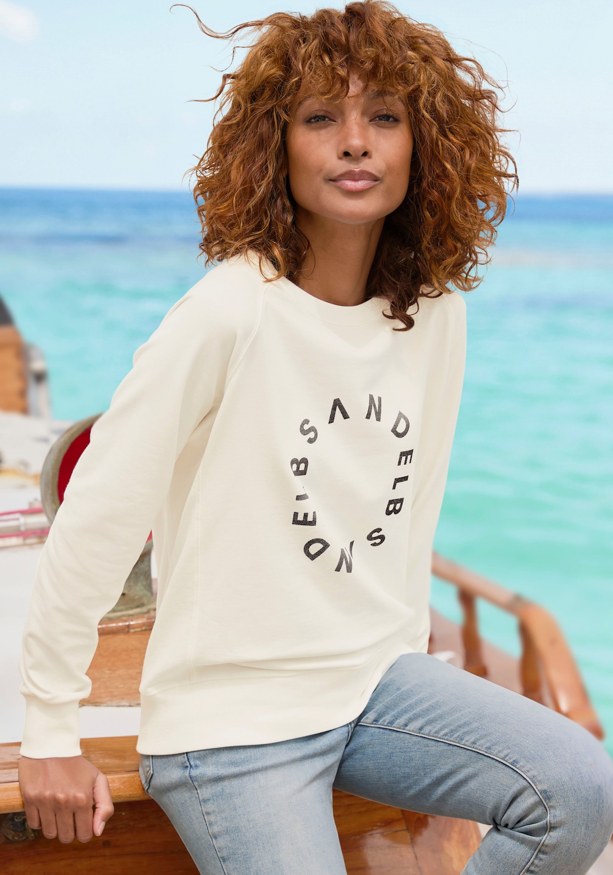 Elbsand Sweatshirt - creme