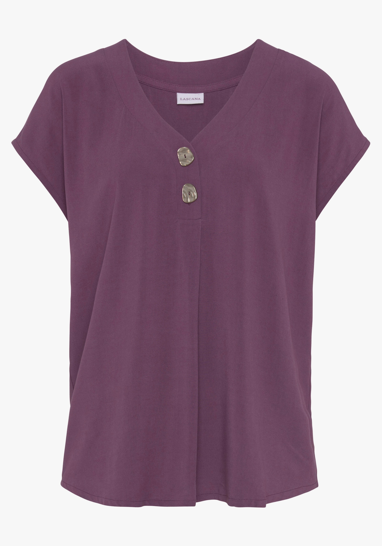 LASCANA Schlupfbluse - violett