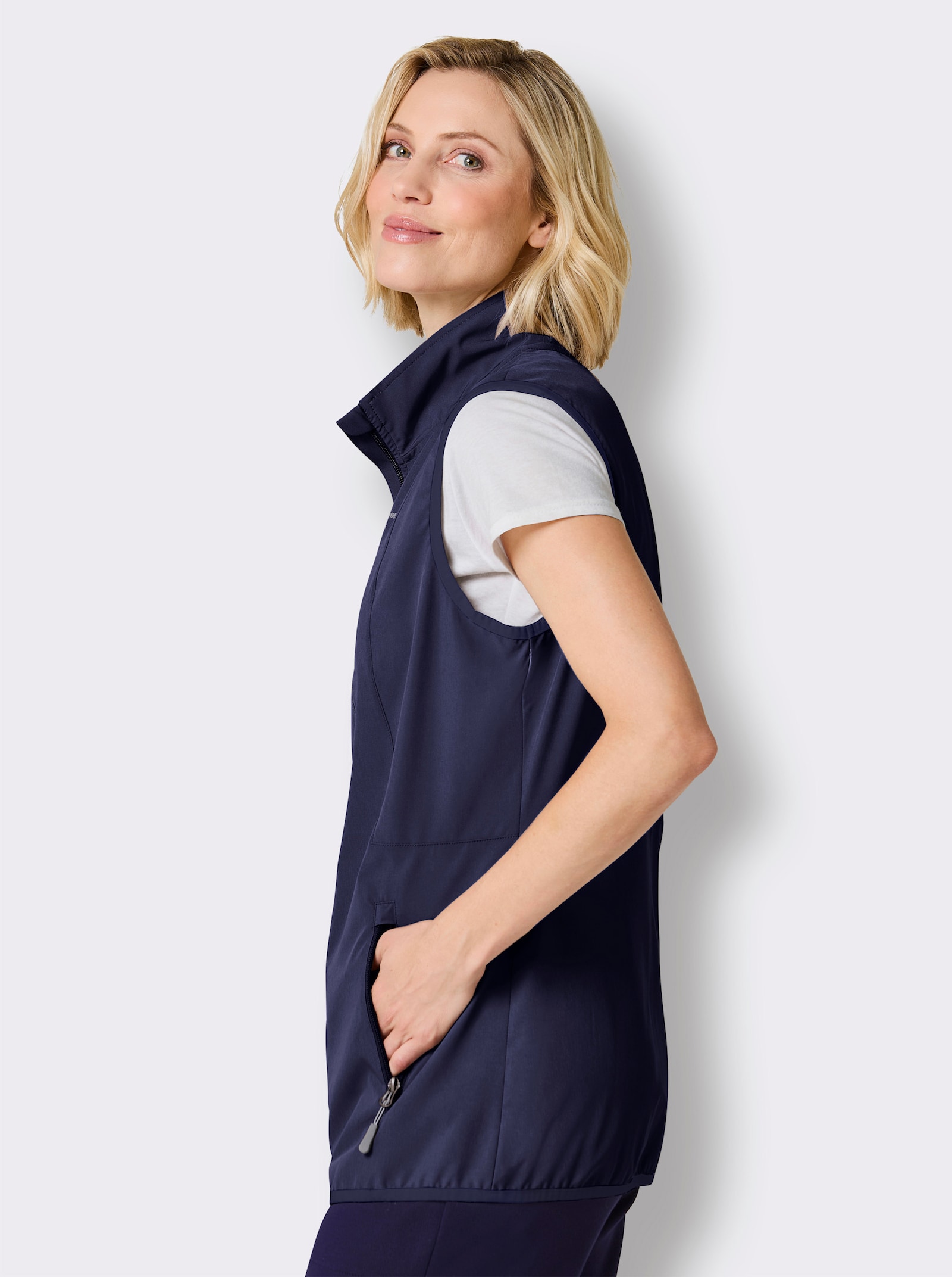 Catamaran Sports Funktionsweste mit 2-Wege-Reißverschluss - marine