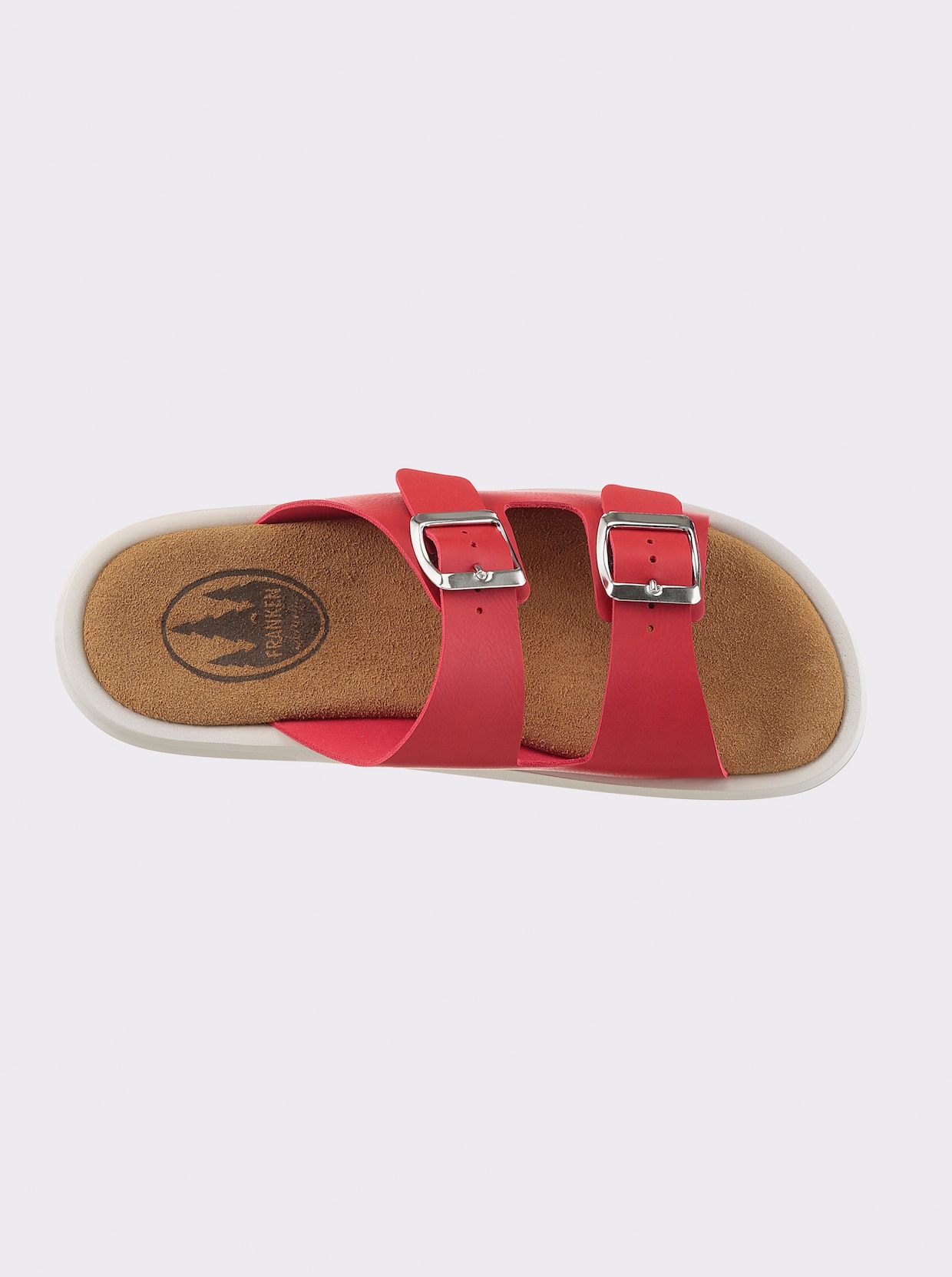 Franken Schuhe Pantolette - rot