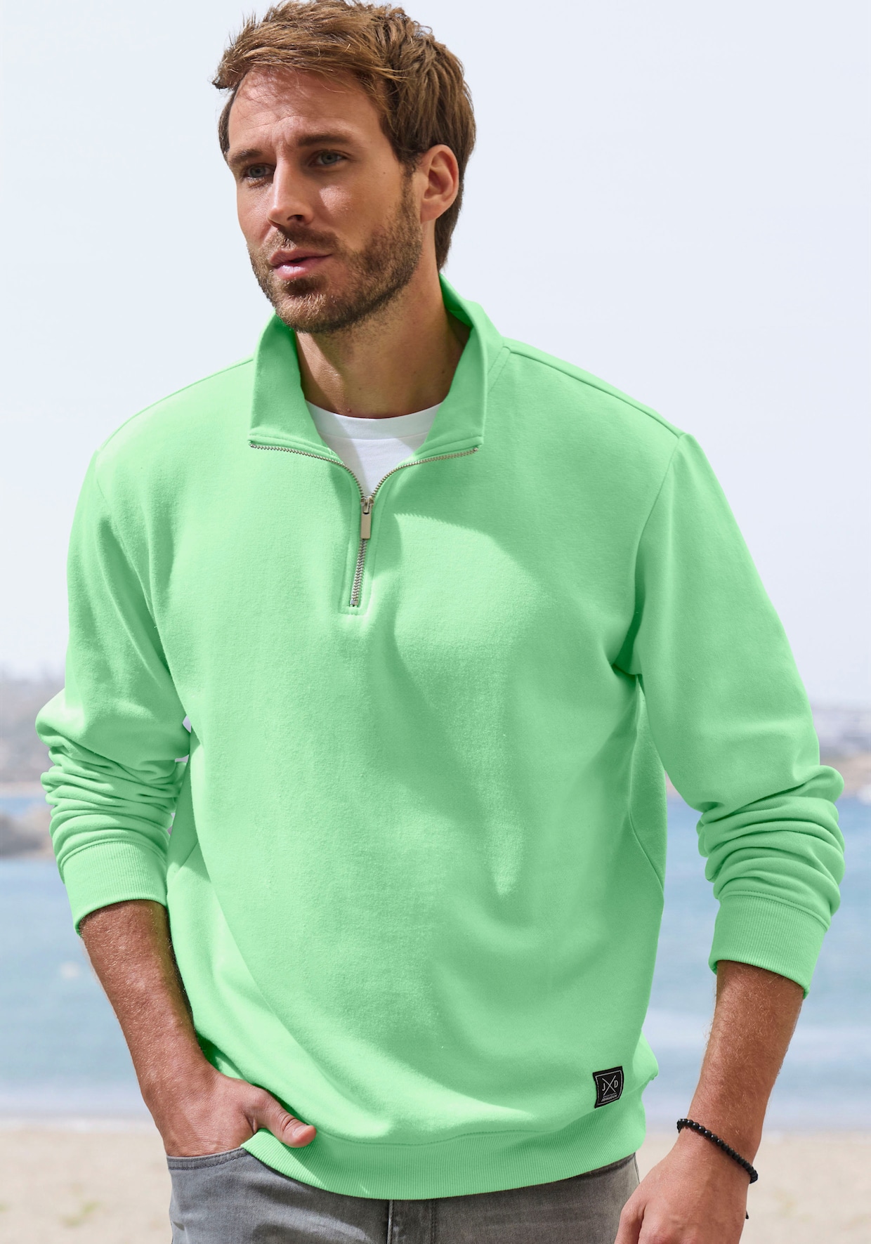Sweatshirt - lime