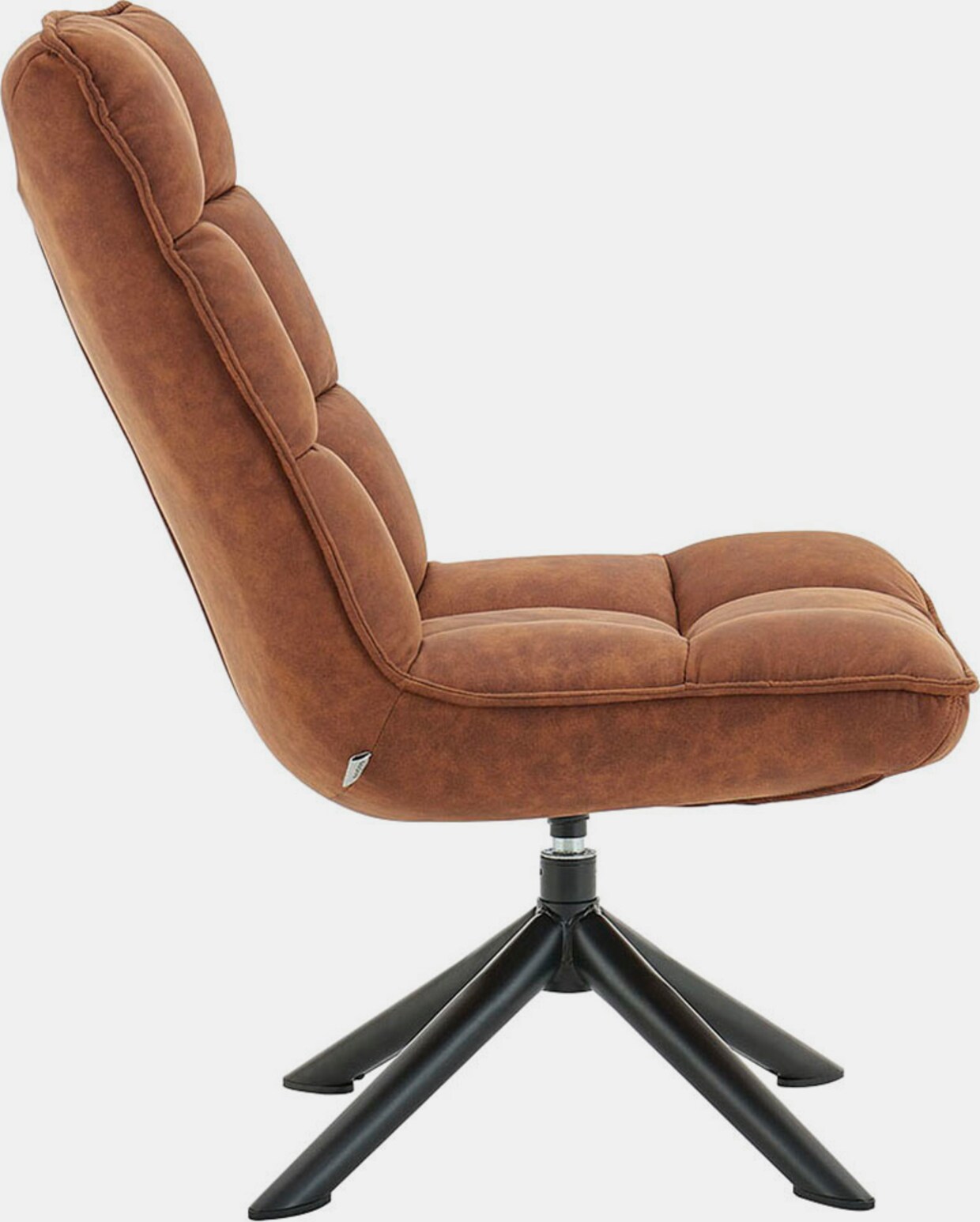andas Drehsessel - cognac