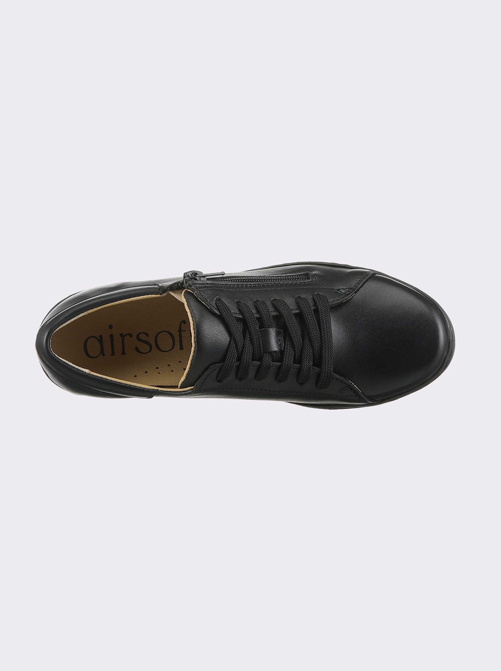 airsoft comfort+ Schnürschuh - schwarz