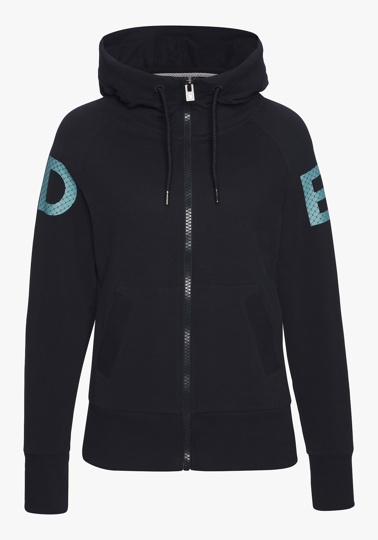 Elbsand Kapuzensweatjacke - marine