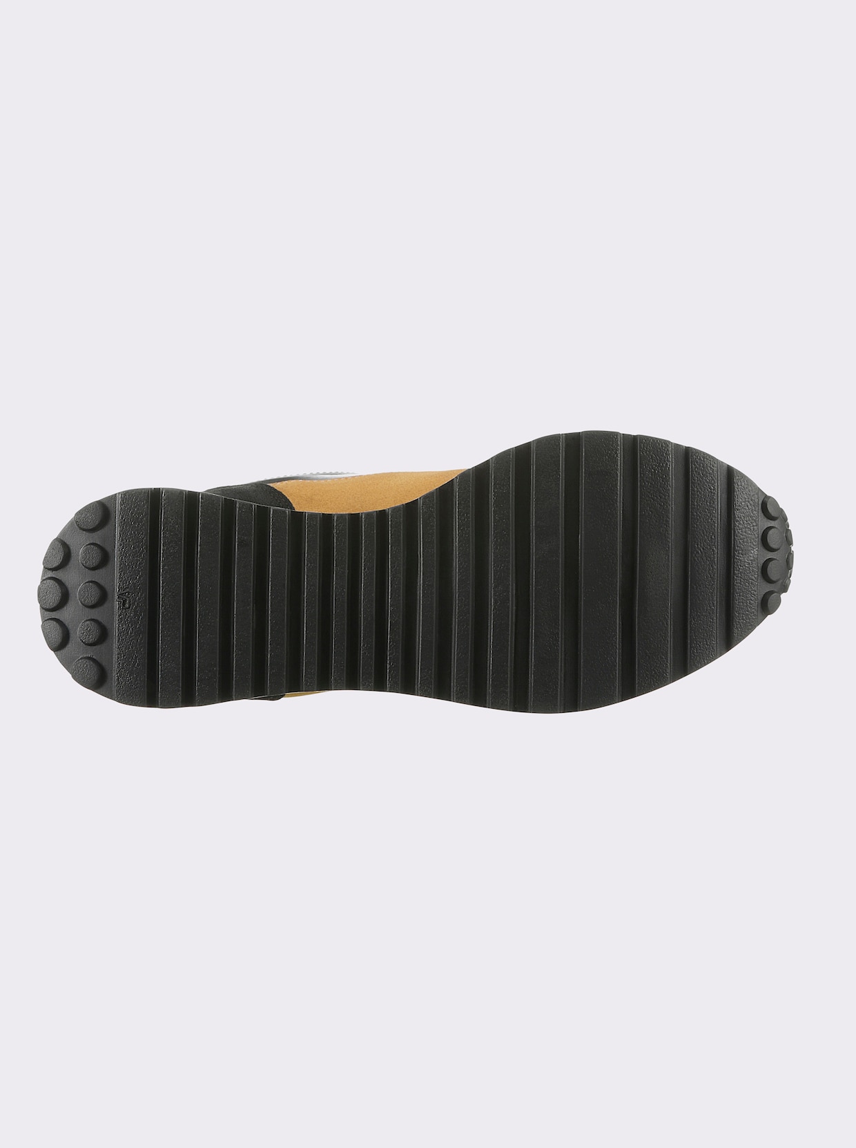 heine Sneaker - schwarz-gelb