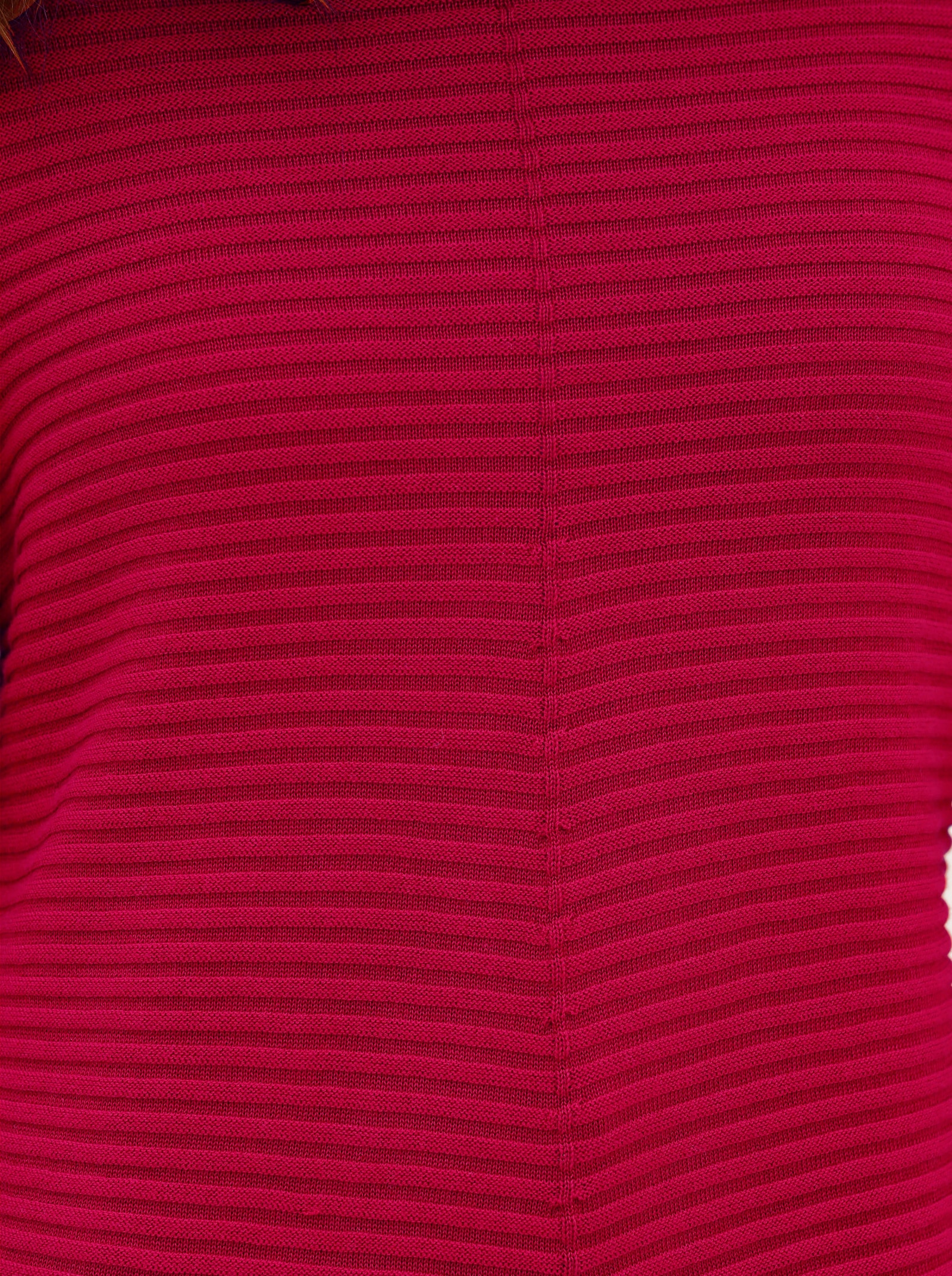 Rundhalspullover mit Nieten-Verzierung - rot