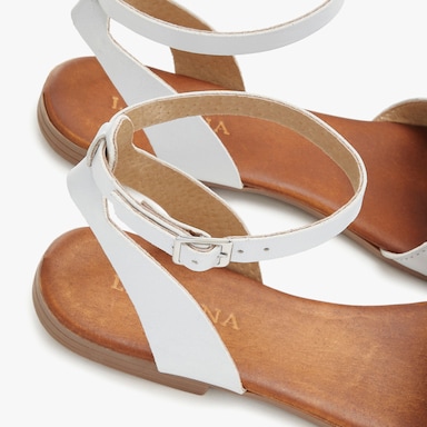 LASCANA Sandalen - wit