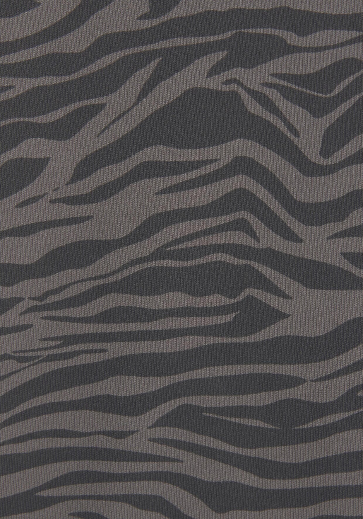 s.Oliver Sleepshirt - schwarz-dunkelgrau-gemustert