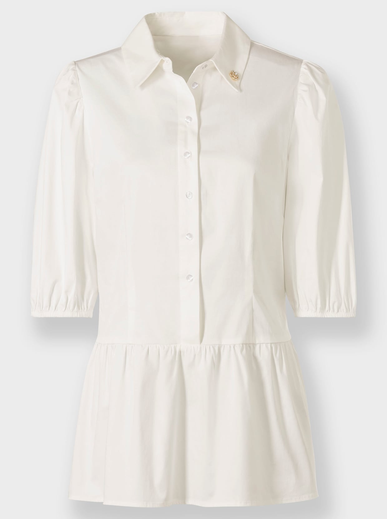 heine Blouse met lange mouwen - ecru