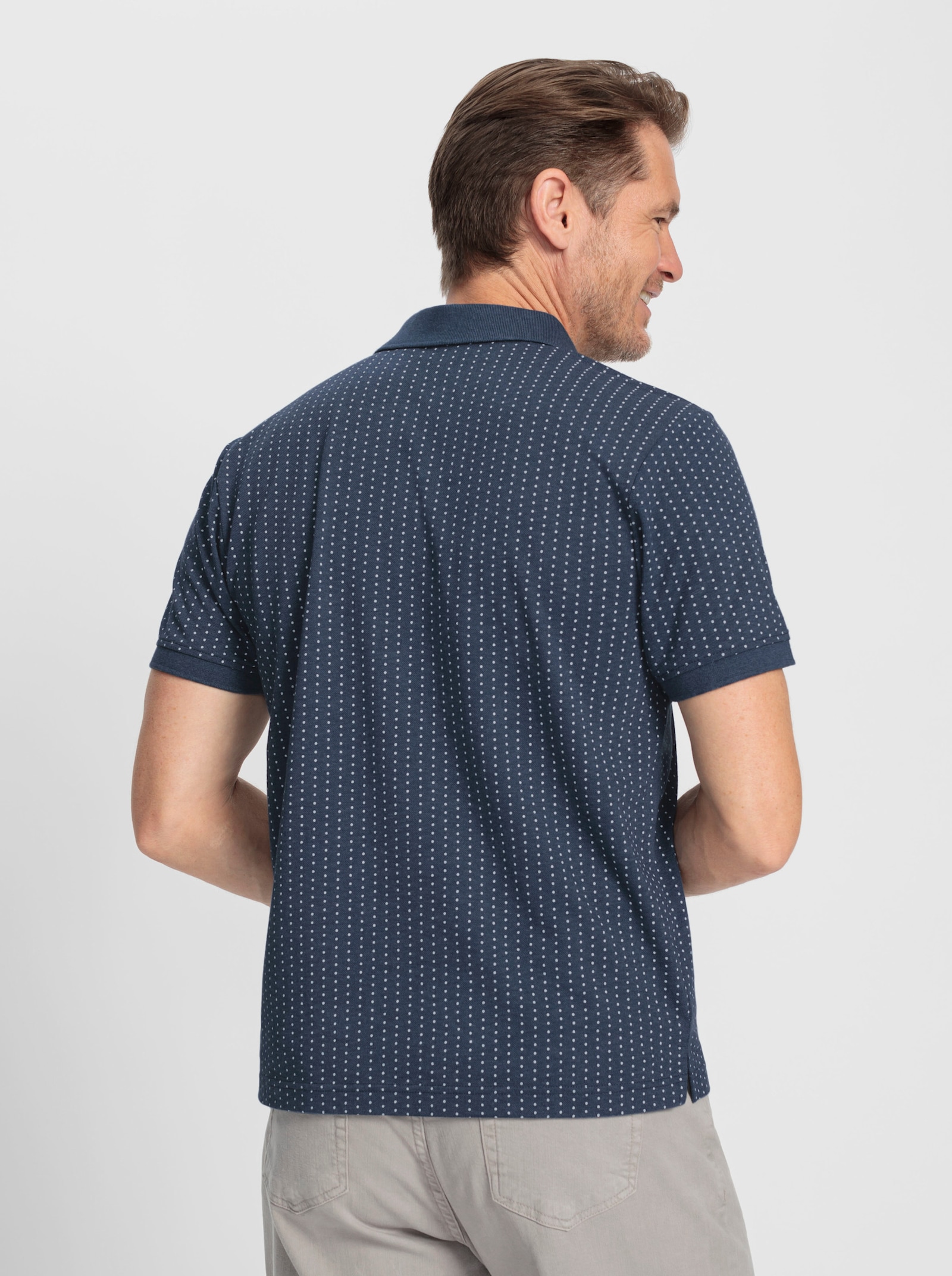 Catamaran Shirt met korte mouwen - donkerblauw gemêleerd
