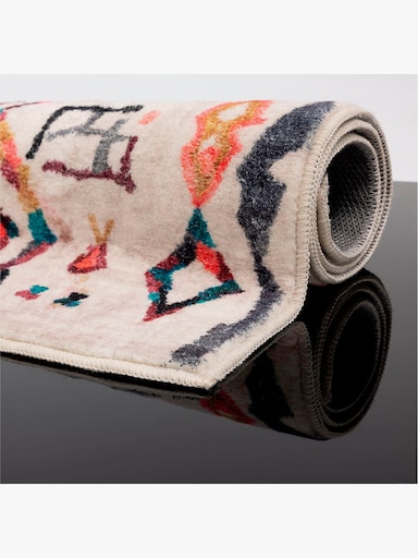 Theko Badematte - natur-bunt