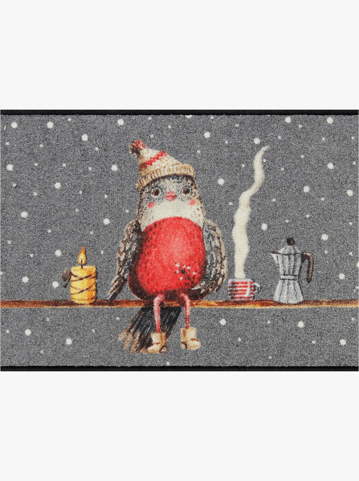 Salonloewe Fußmatte - grau-bunt