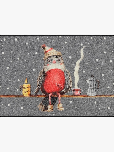 Salonloewe Fußmatte - grau-bunt