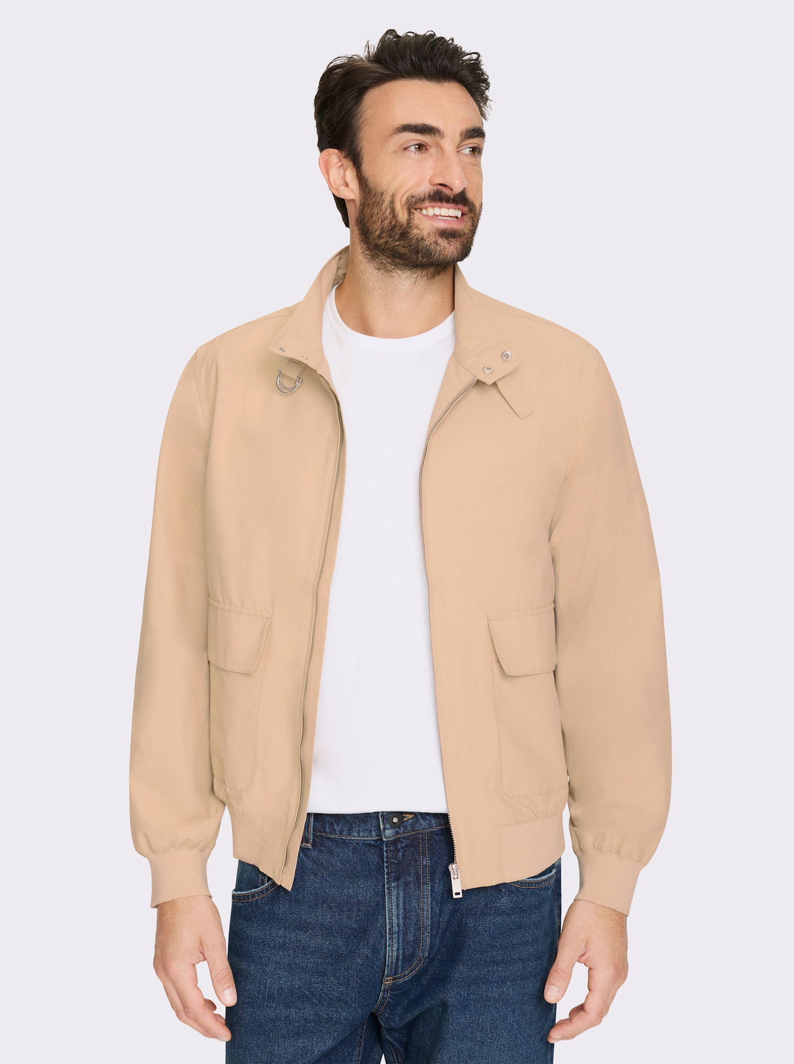 Marco Donati Blouson mit Stehkragen - beige