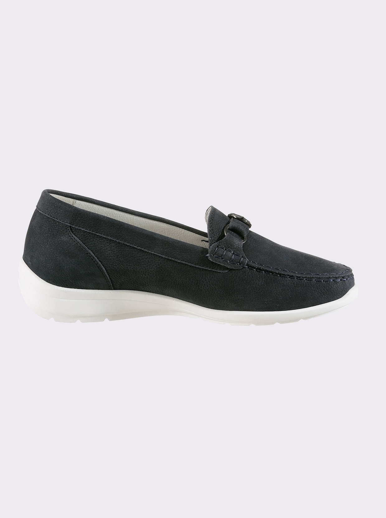 Waldläufer Slipper - nachtblau