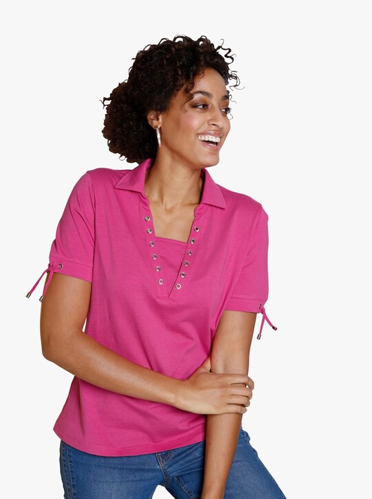 Poloshirt - fuchsia