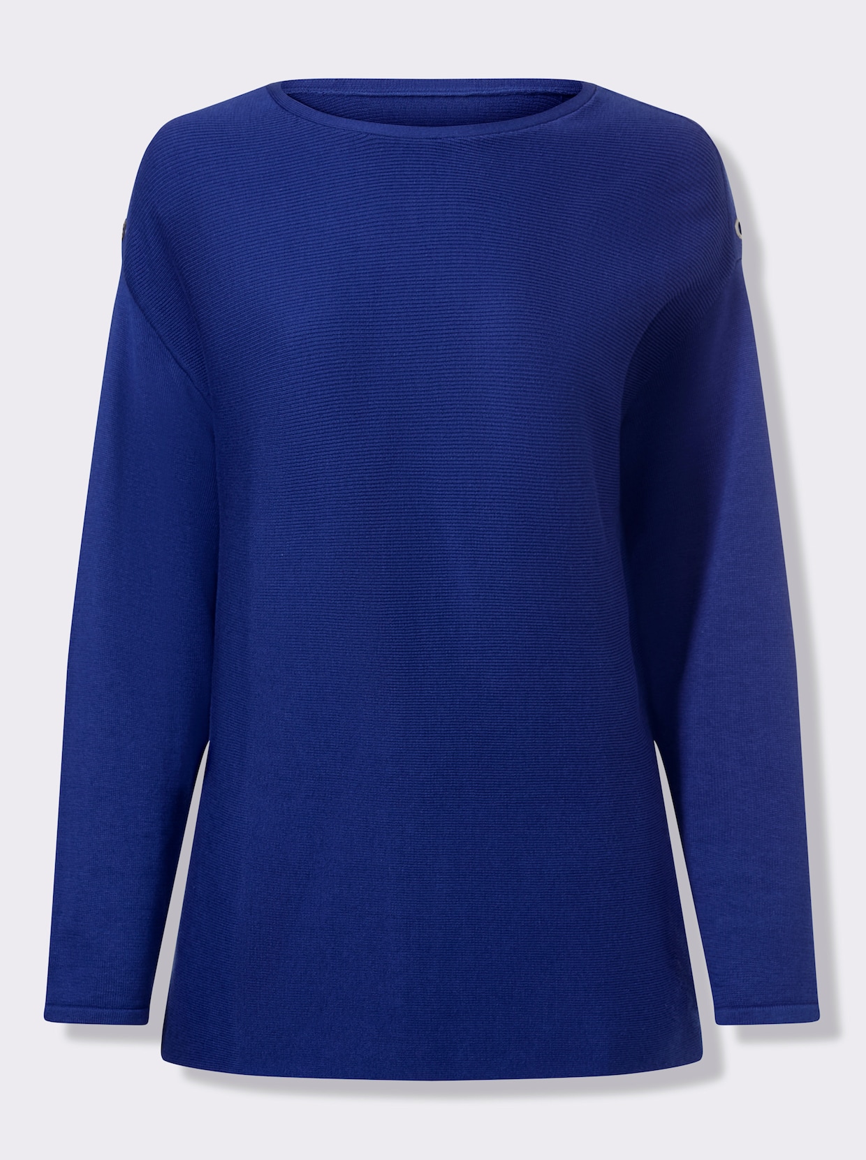Strickpullover - royalblau