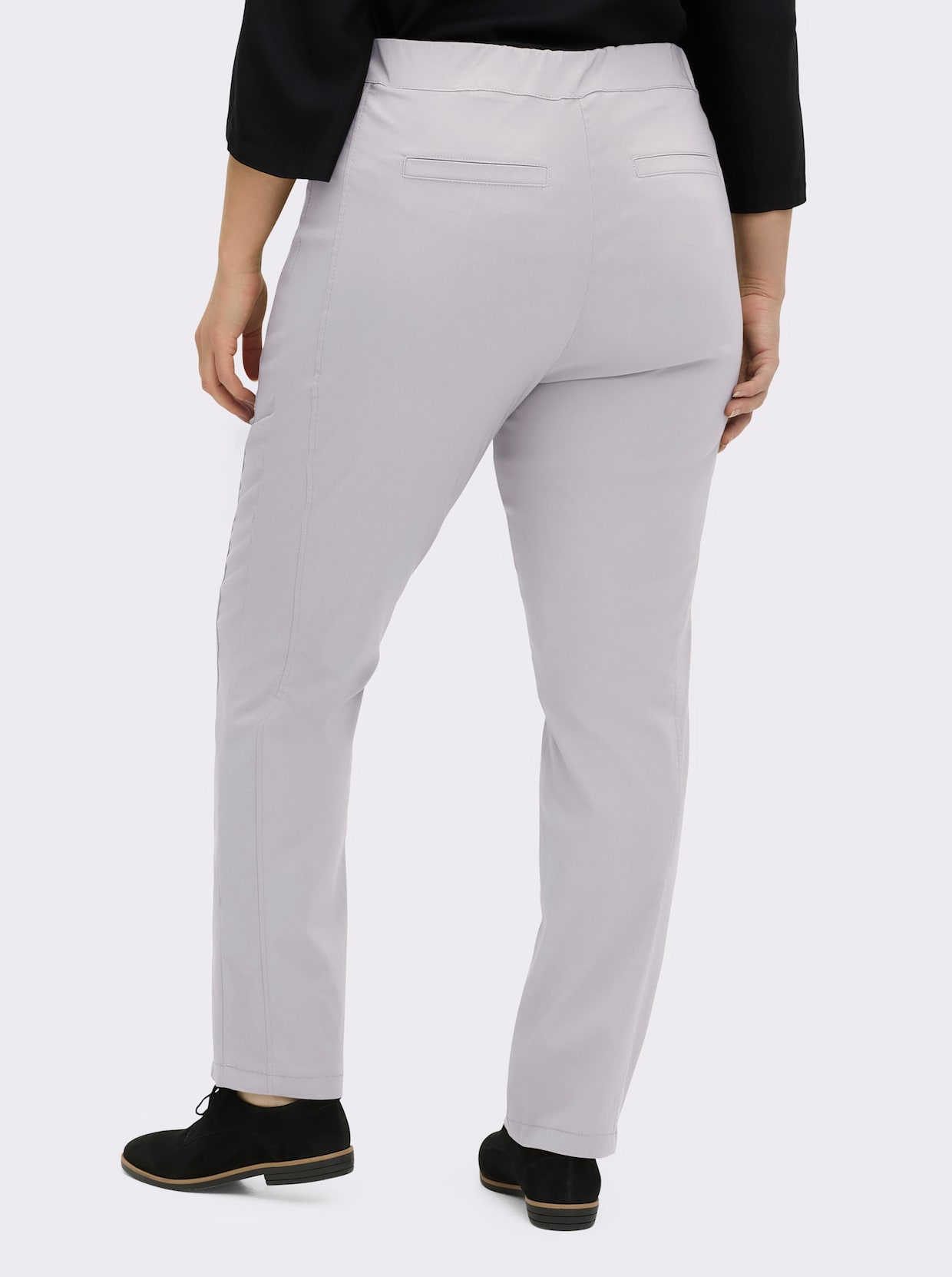 Stehmann Comfort line Hose mit Dehnbund, Viskose-Qualität - rosé